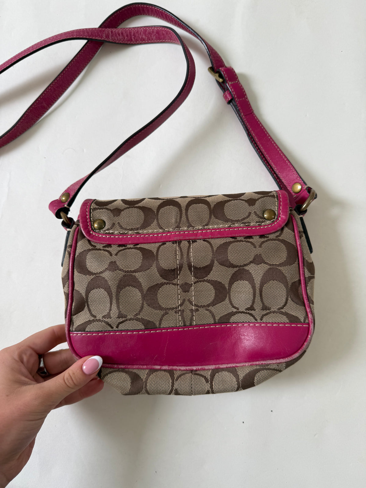 Vintage Coach Crossbody Bag
