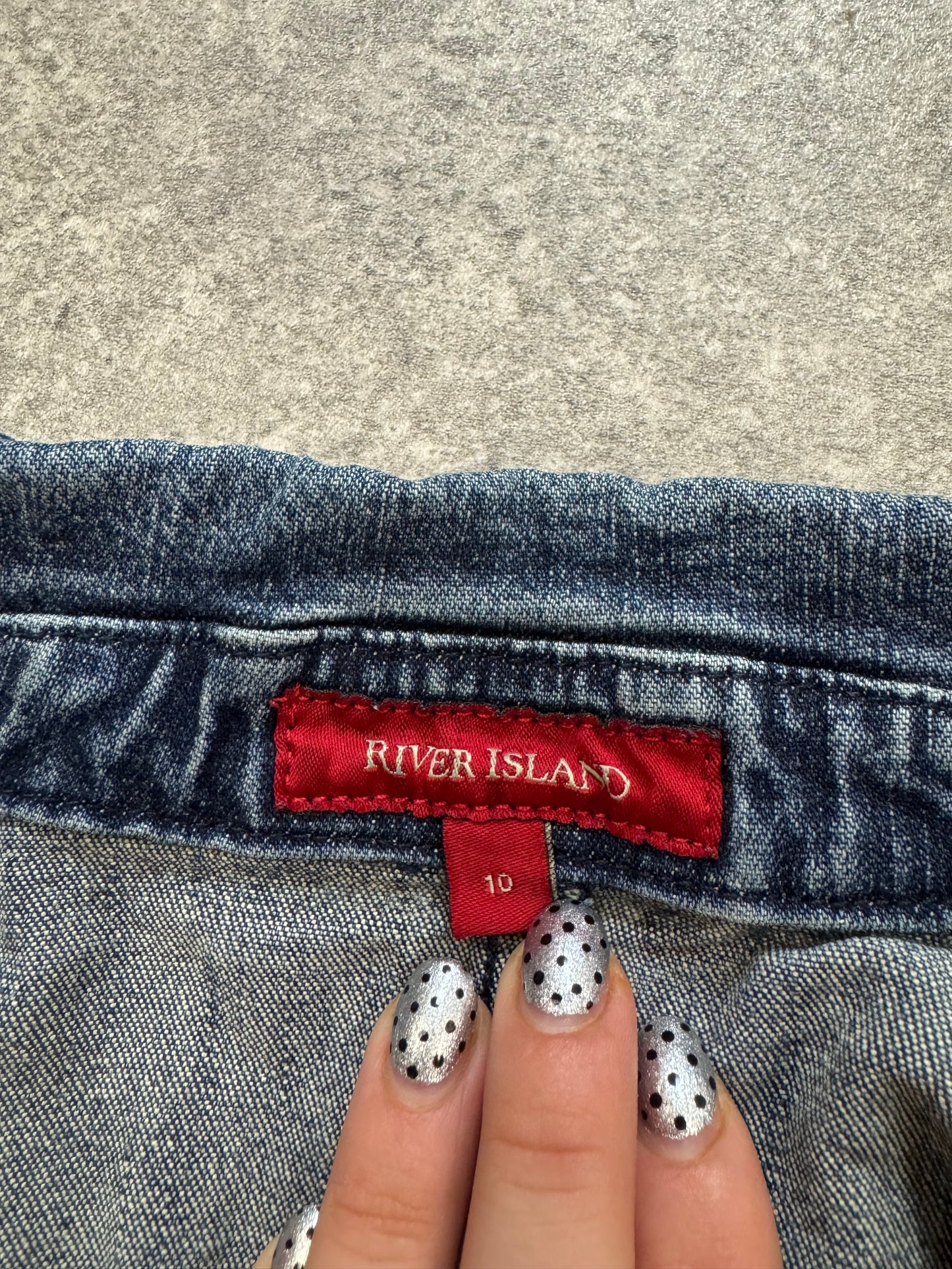 Zip Denim Jacket (UK10)