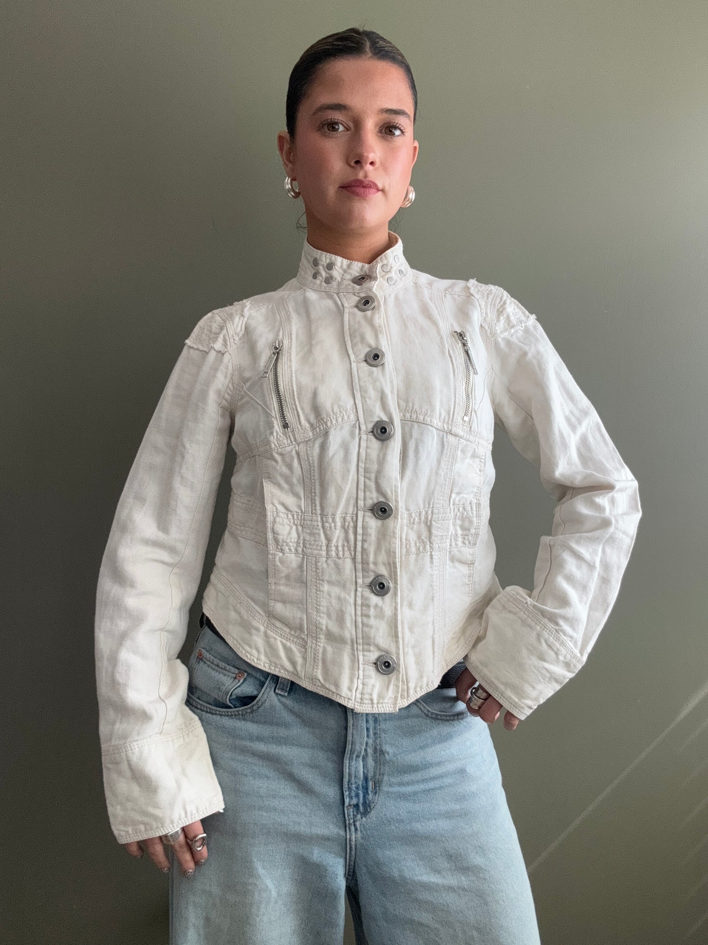 2000s Corset Jacket (UK14)