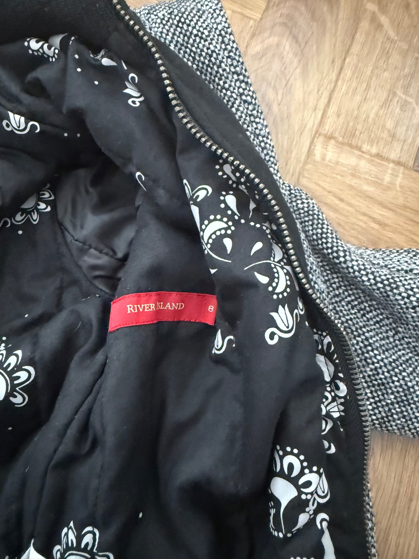 Y2K Bomber Jacket (UK8)