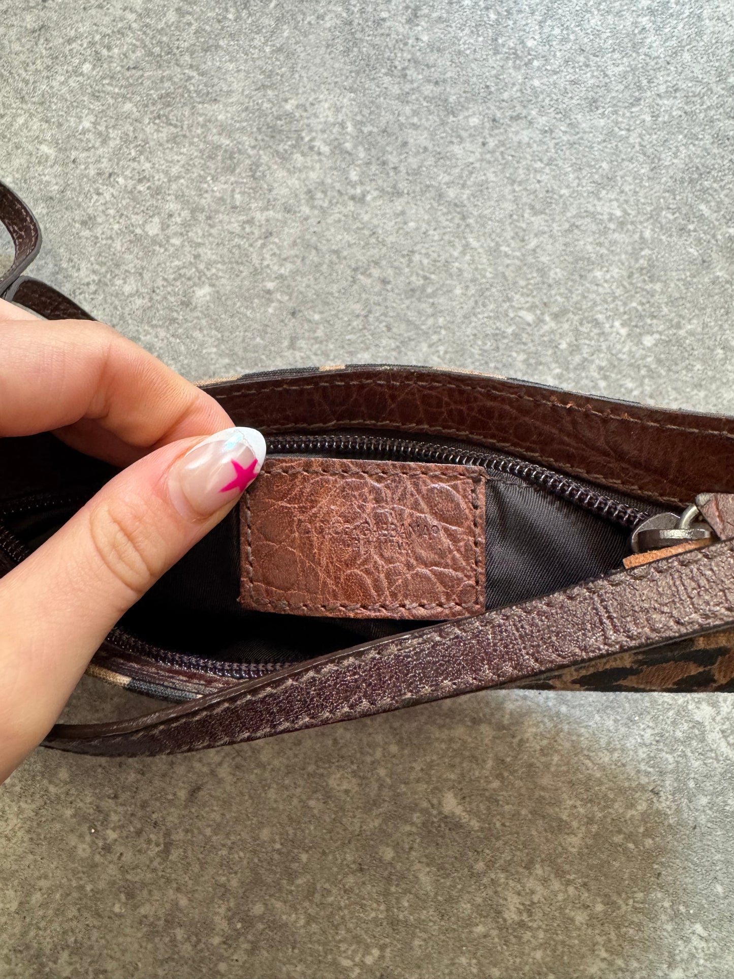 D&G Leopard Shoulder Bag