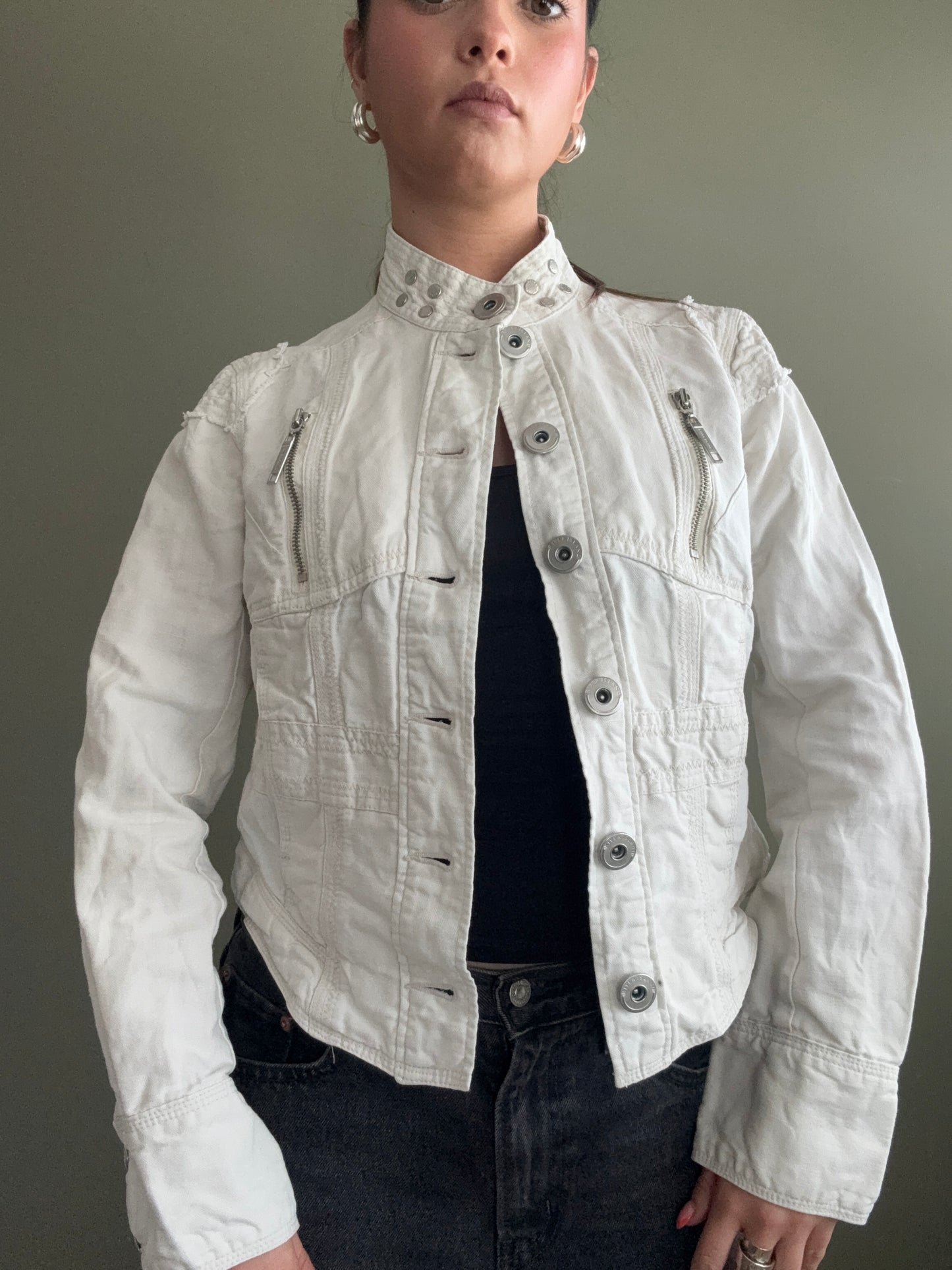 2000s Corset Jacket (UK12)