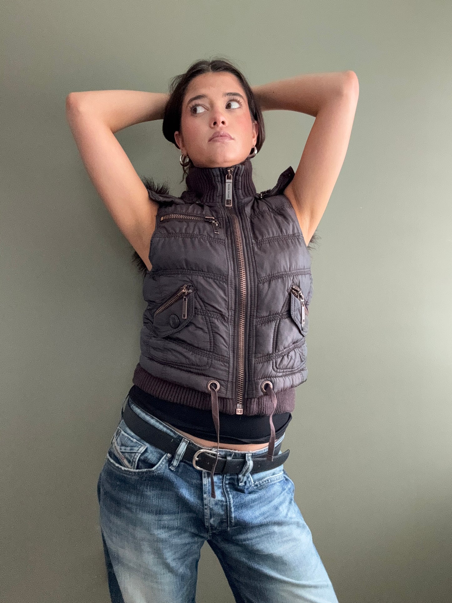 Y2K Puffer Gilet (UK10)