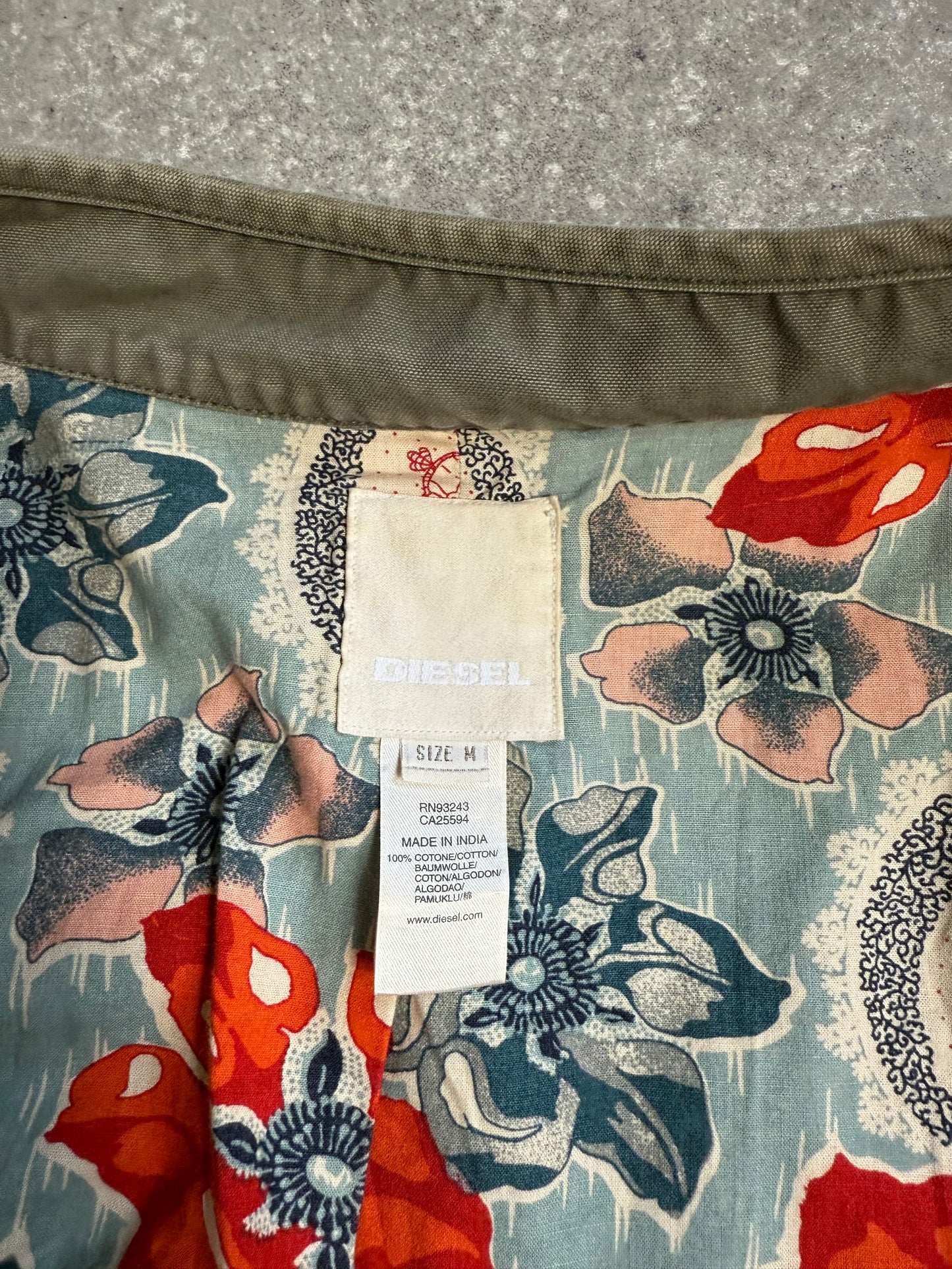 Diesel Fitted Utility Jacket (M)