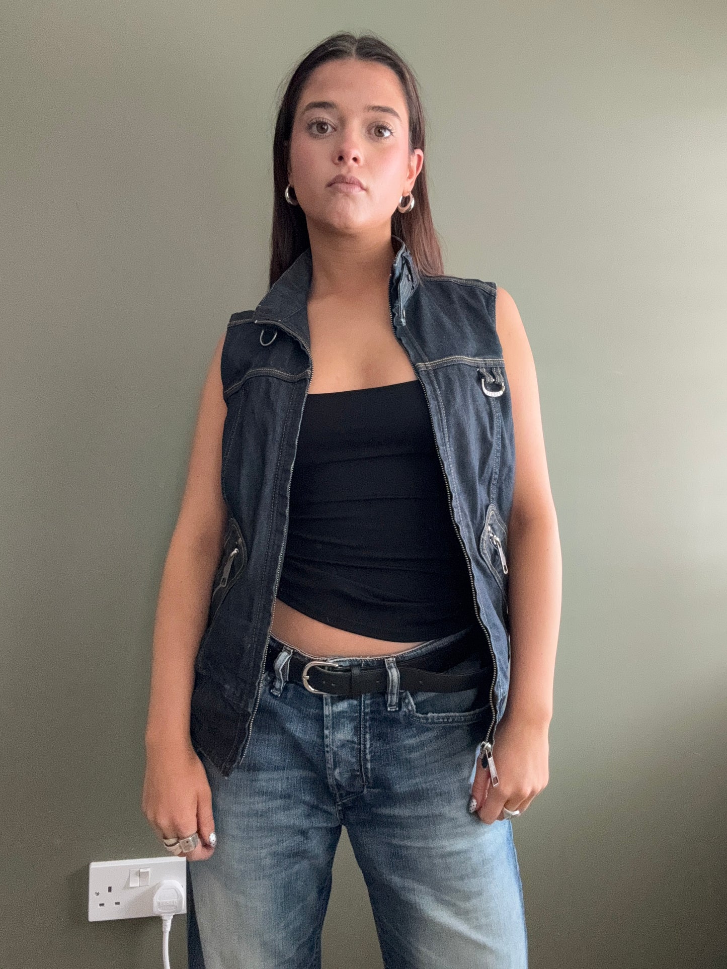 Diesel Denim Gilet (S)