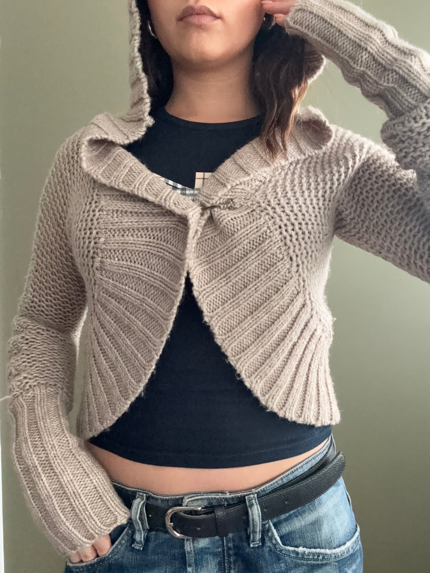 Guess Hooded Cardigan (XS)