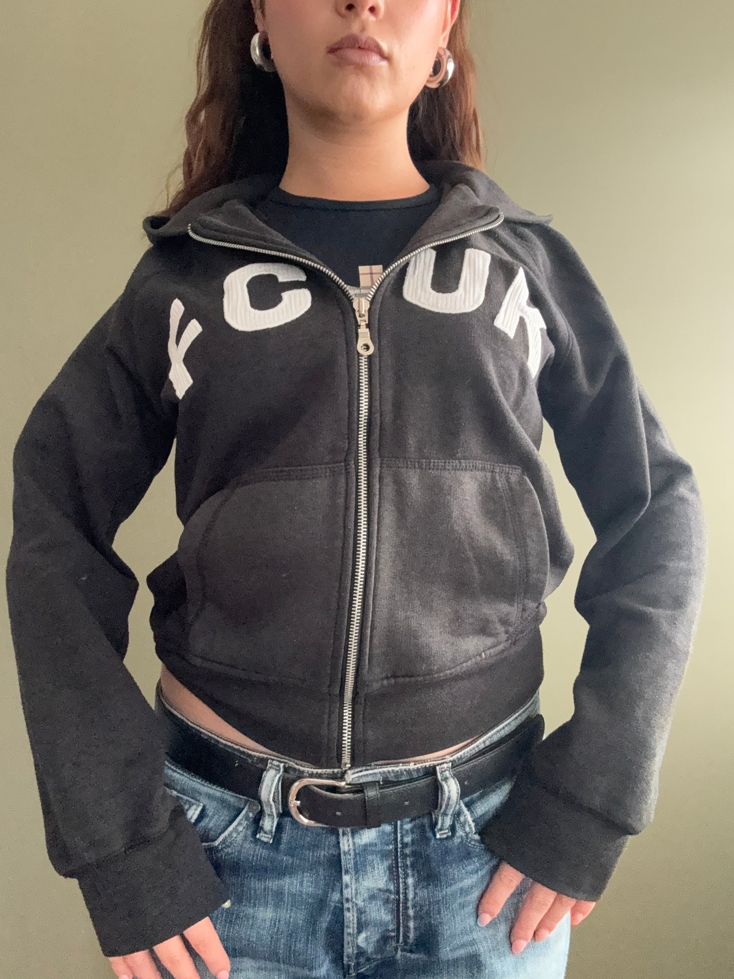 French Connection Zip Hoodie (M)