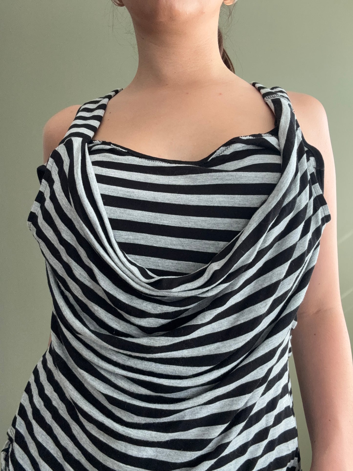 Karen Millen Striped Top (UK16)
