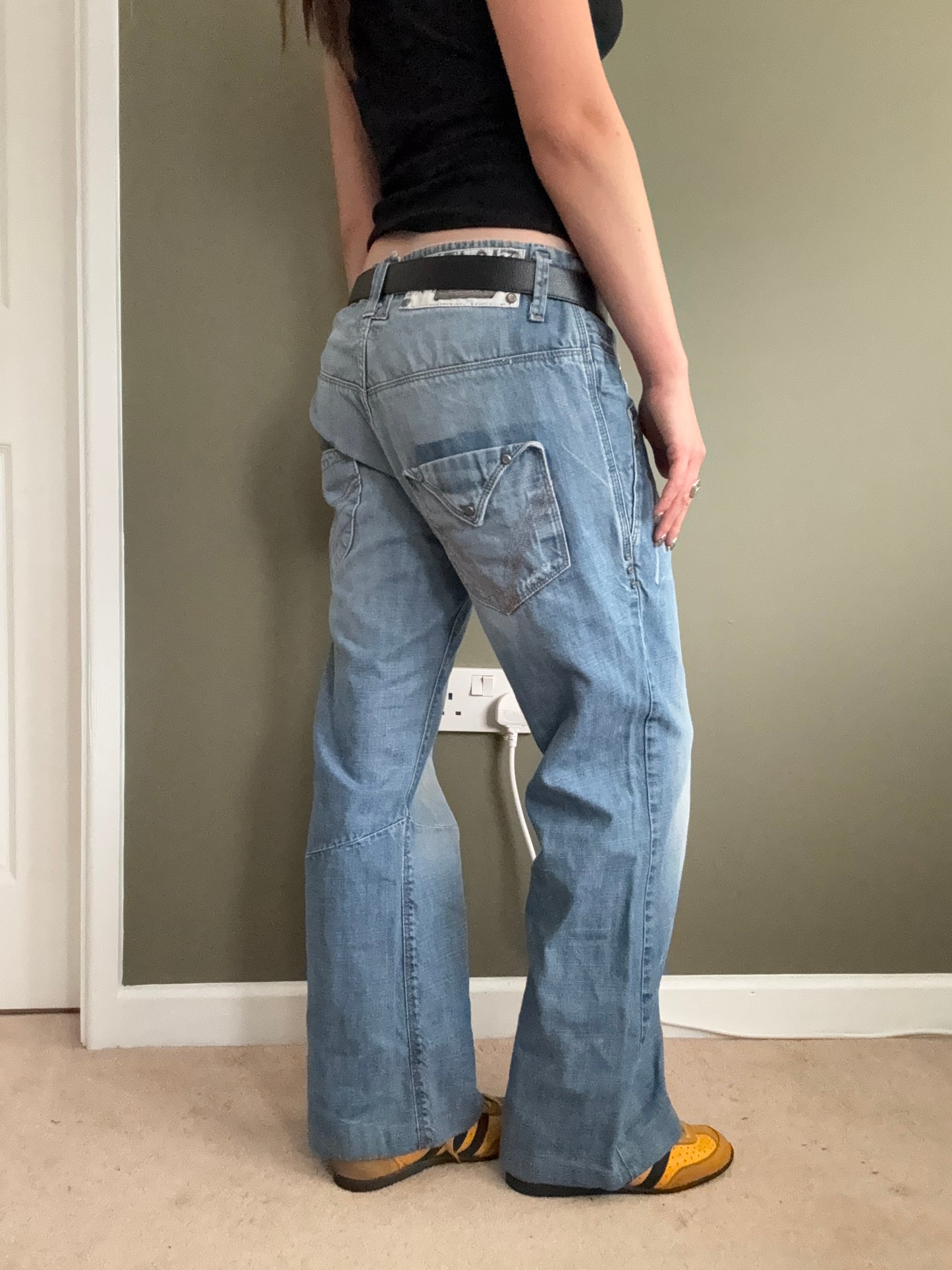Y2K Baggy Jeans (UK12)