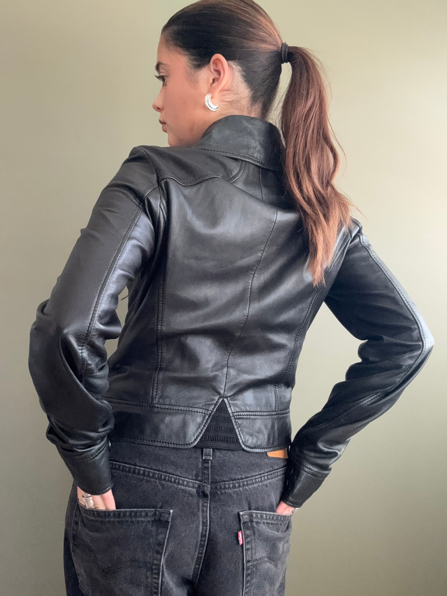Diesel Leather Jacket (M)