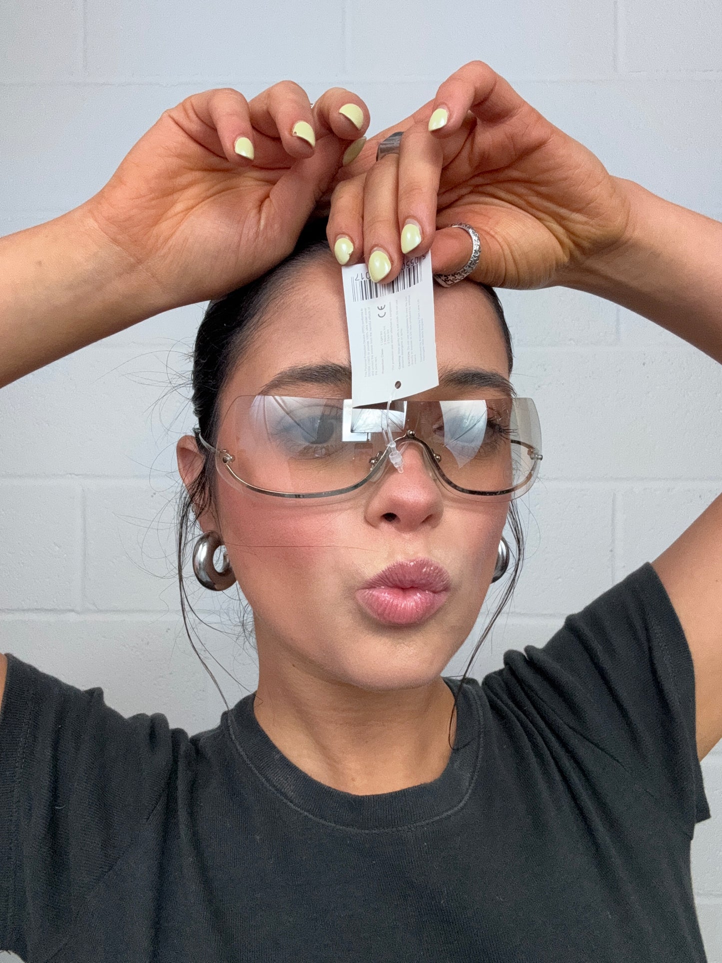 Y2K Clear Sunglasses