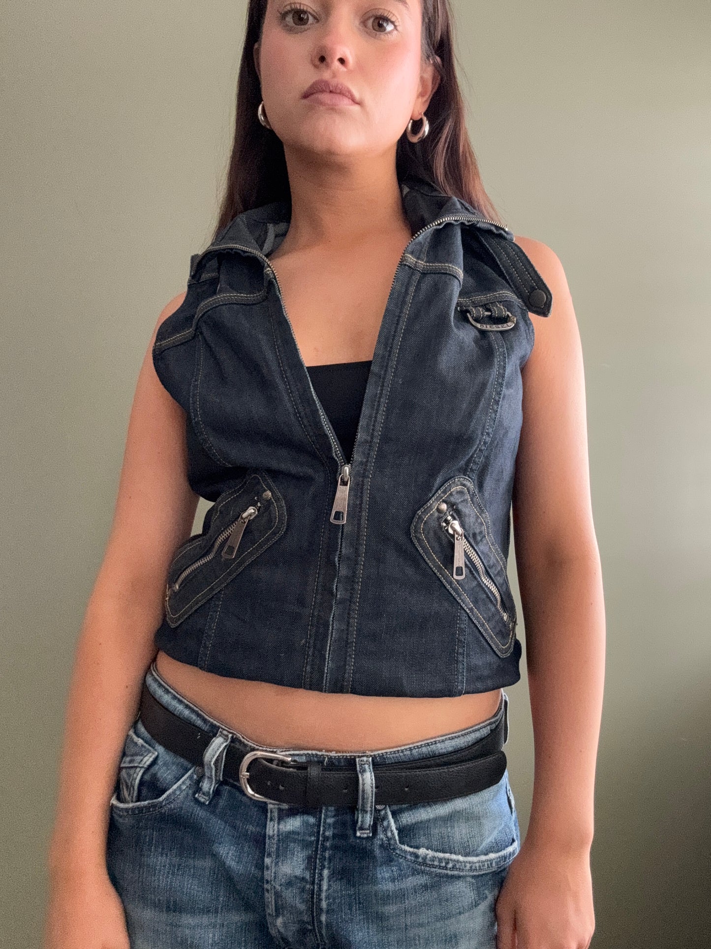 Diesel Denim Gilet (S)