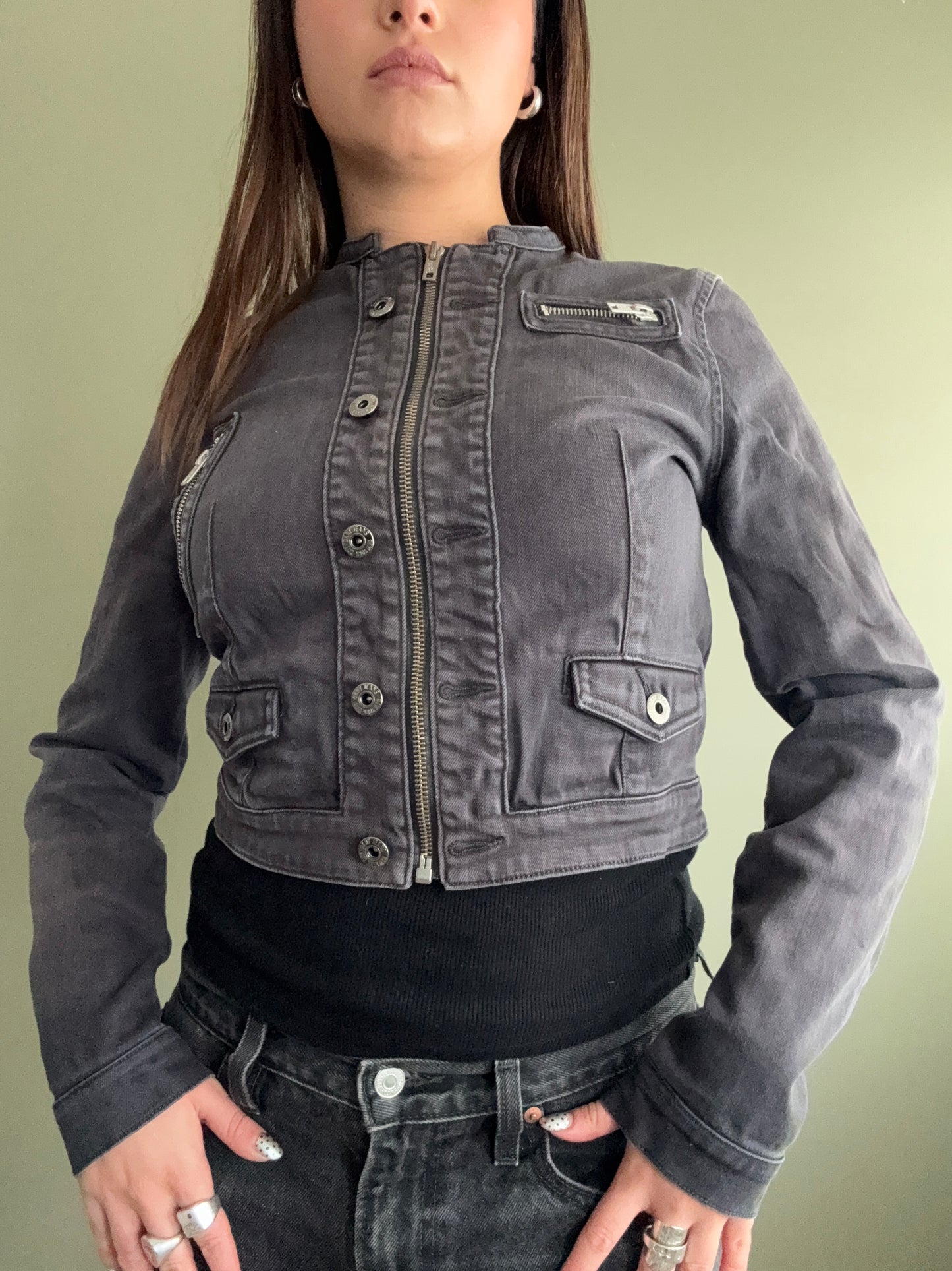 DKNY Cropped Jacket (XS)