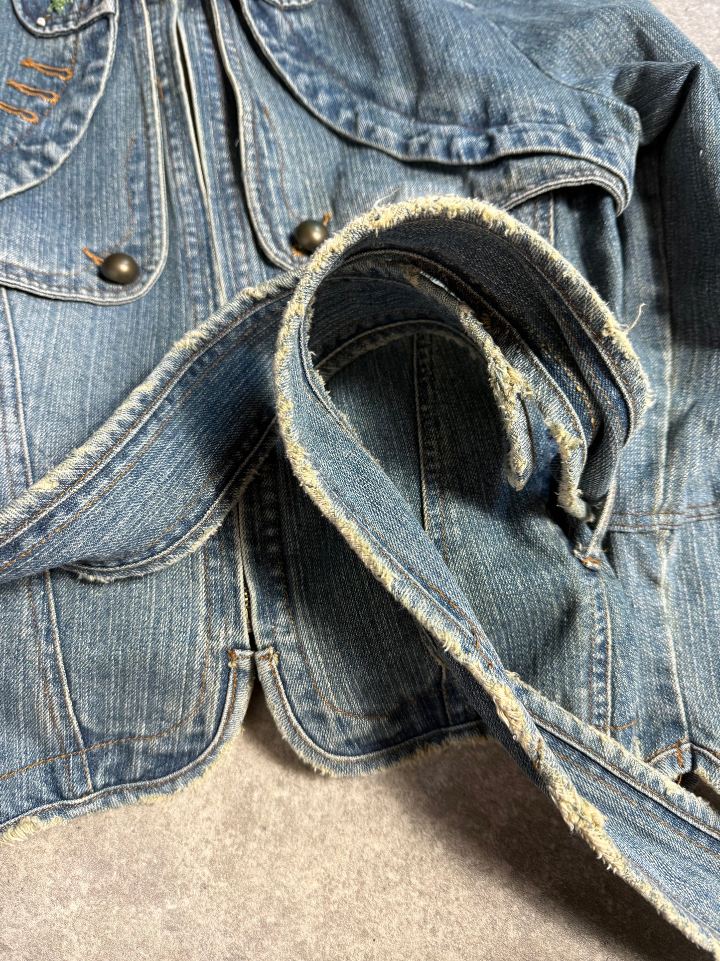 Y2K Denim Jacket (S)