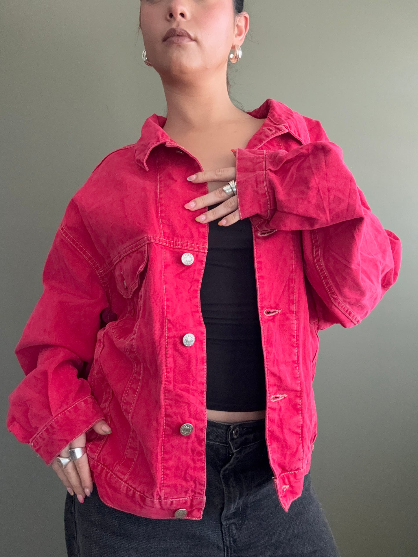 Red Diesel Trucker Jacket (L)