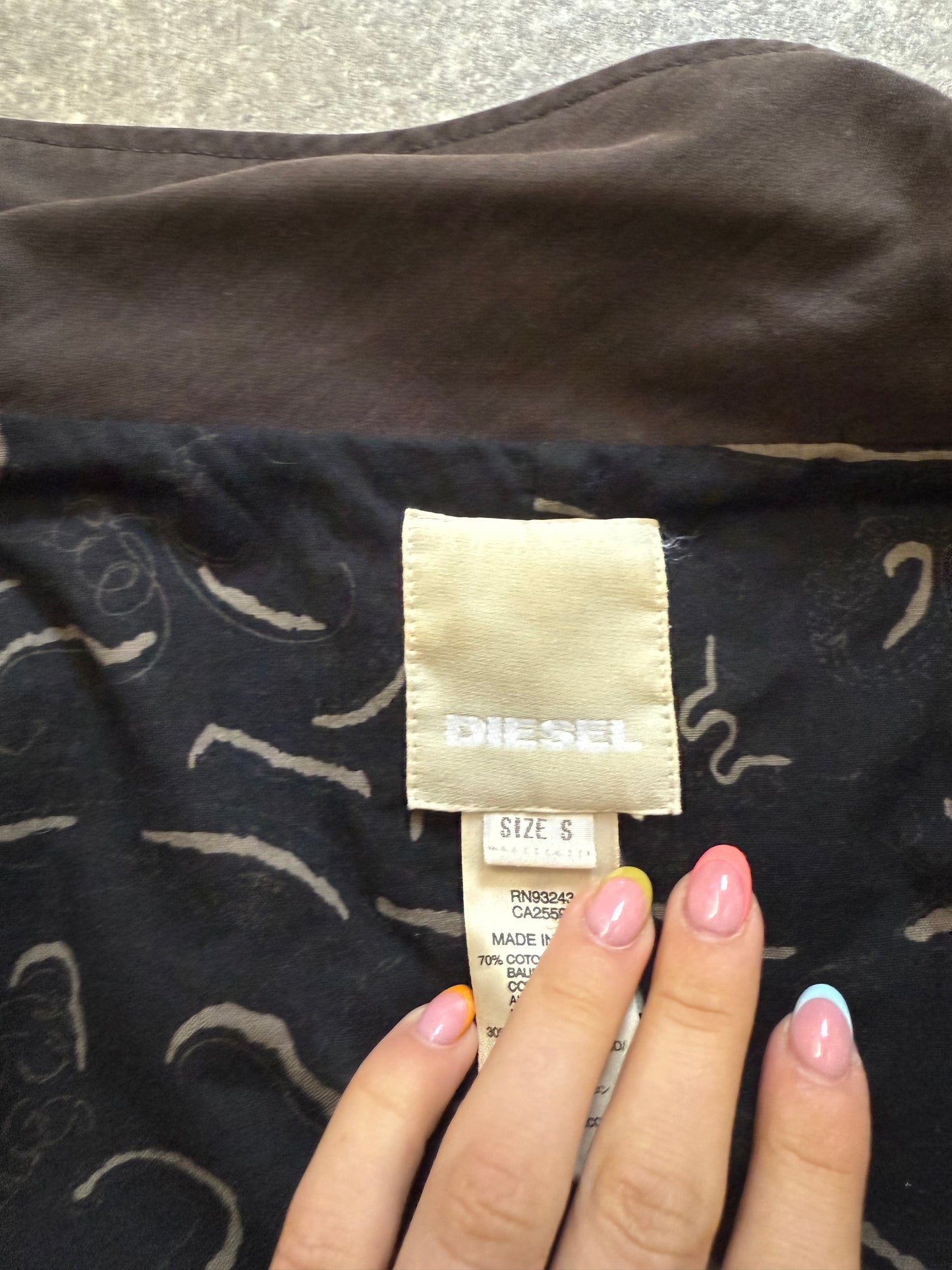 Fitted Diesel Jacket (S)