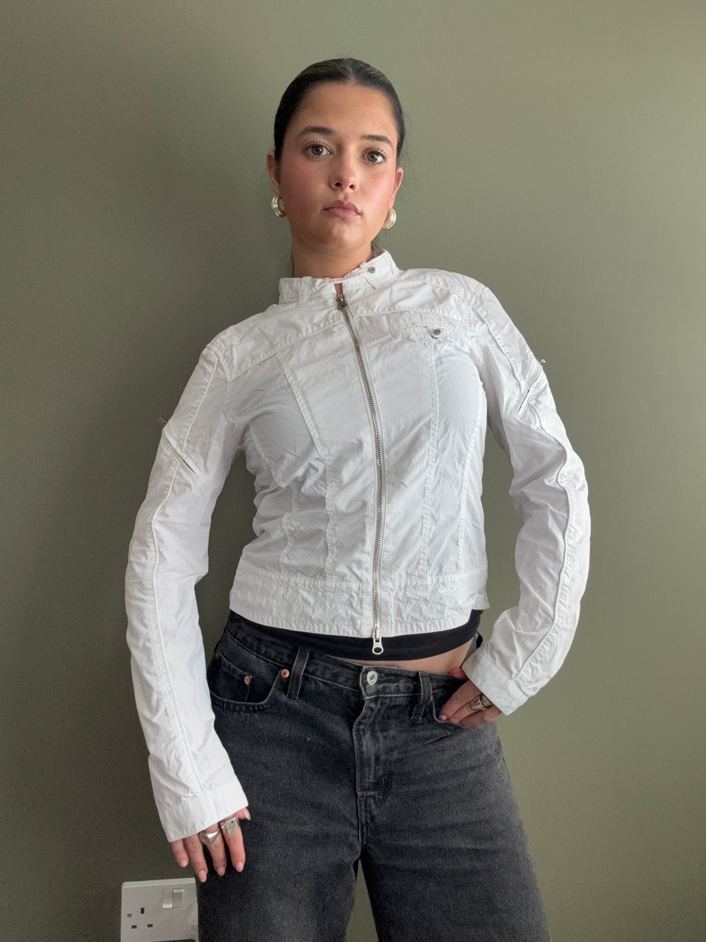 White Armani Jacket (M)
