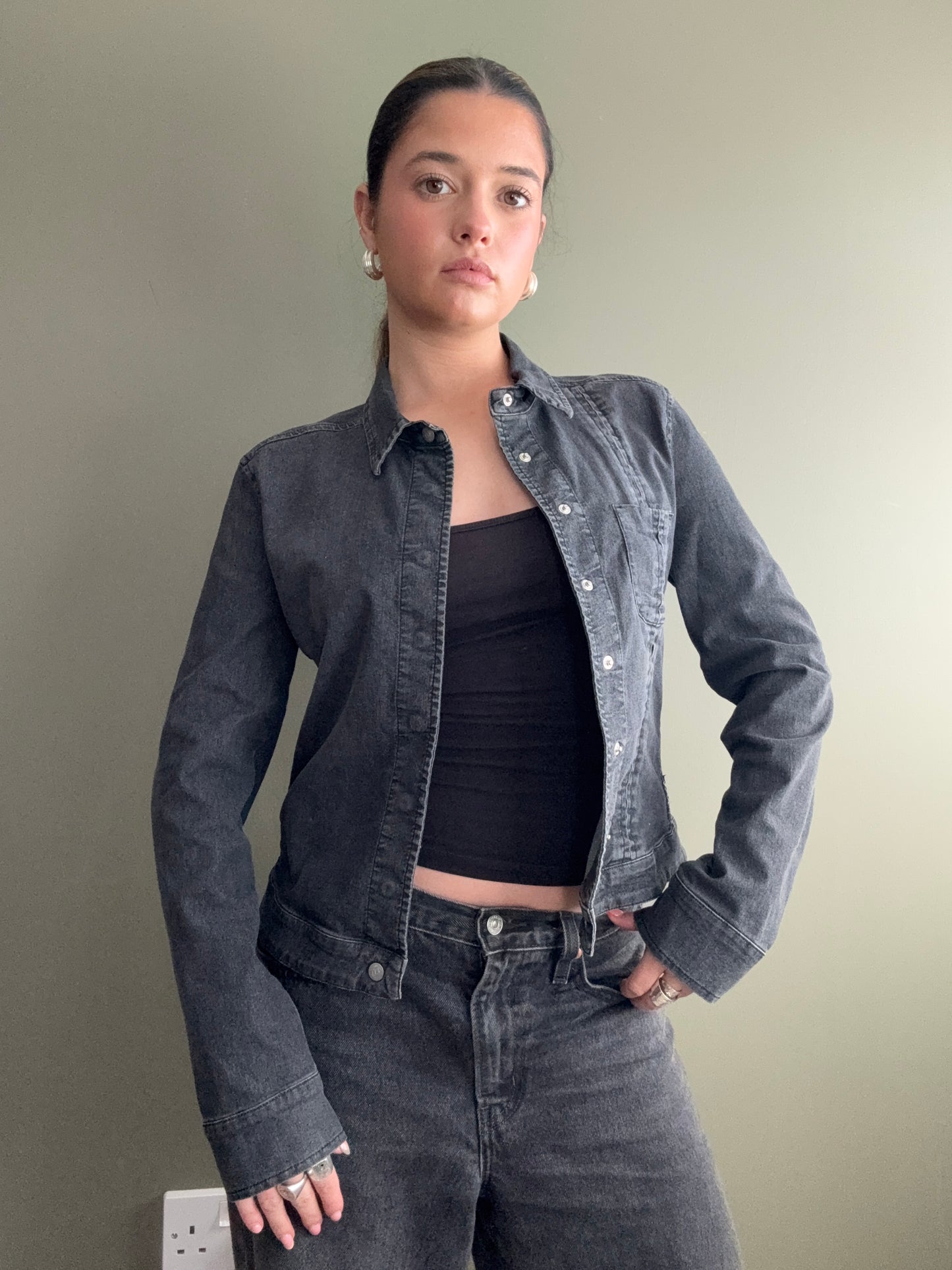 Armani Jeans Denim Shirt (UK10)