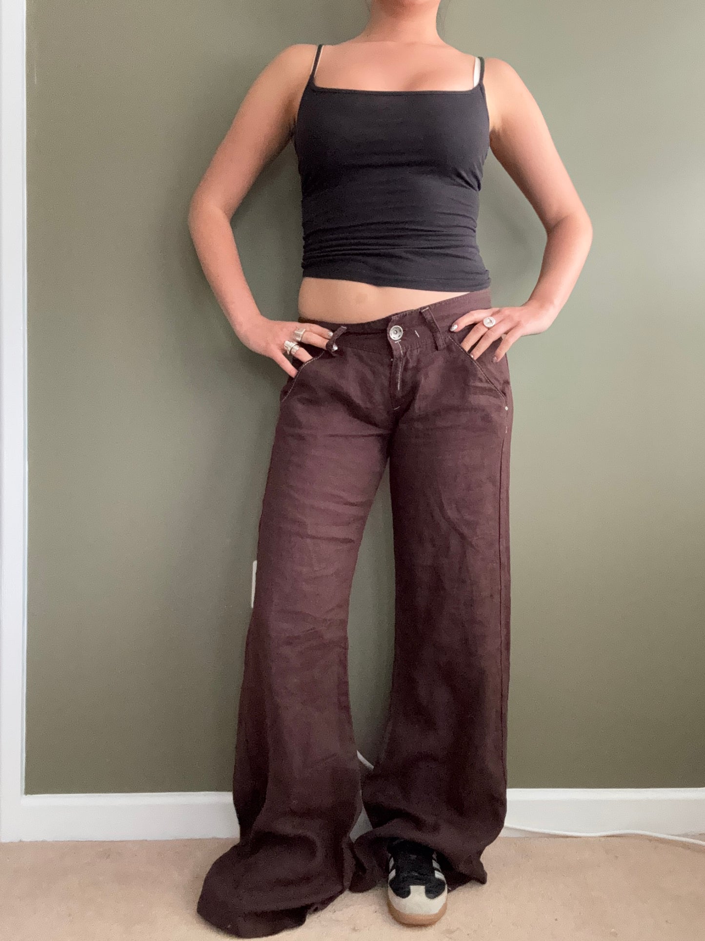 Miss Sixty Linen Trouser