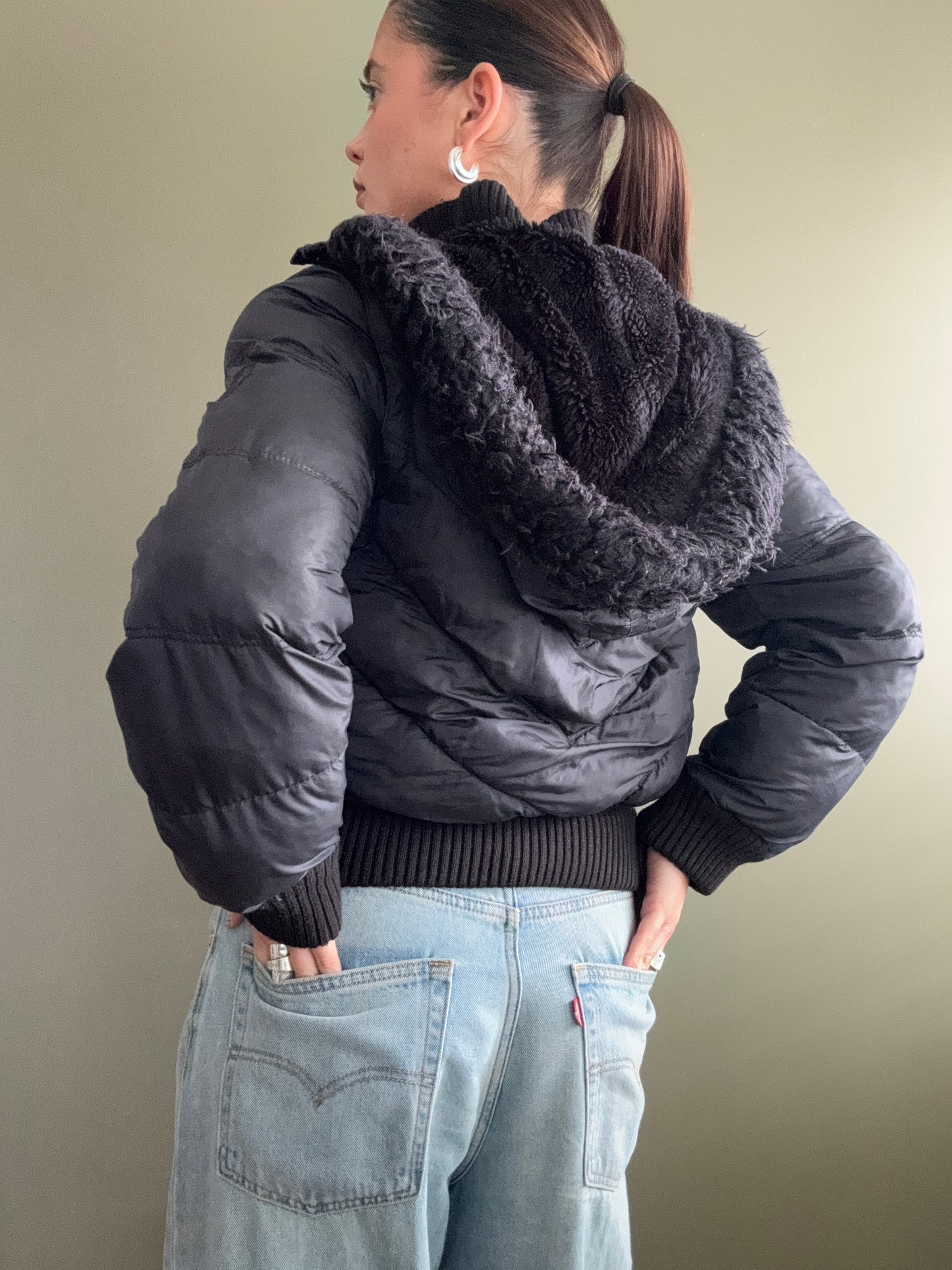 Y2K Puffer Jacket (UK10)