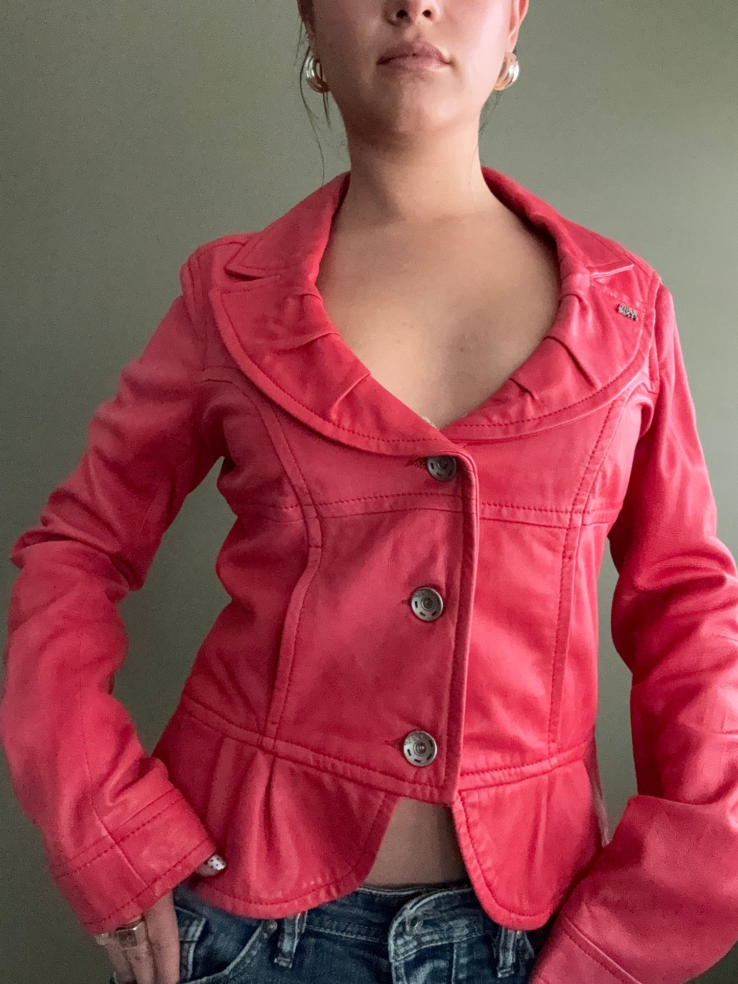 Miss Sixty Leather Jacket (M)