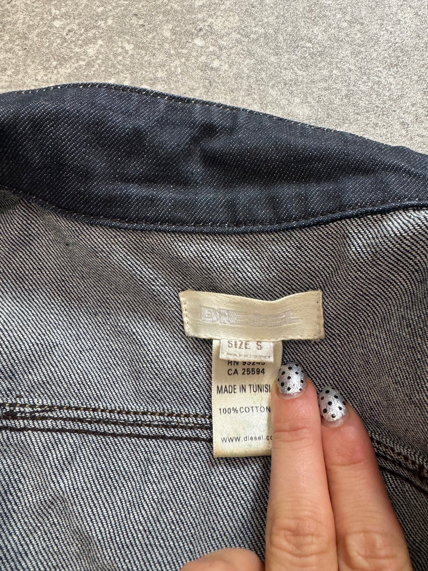 Diesel Denim Gilet (S)