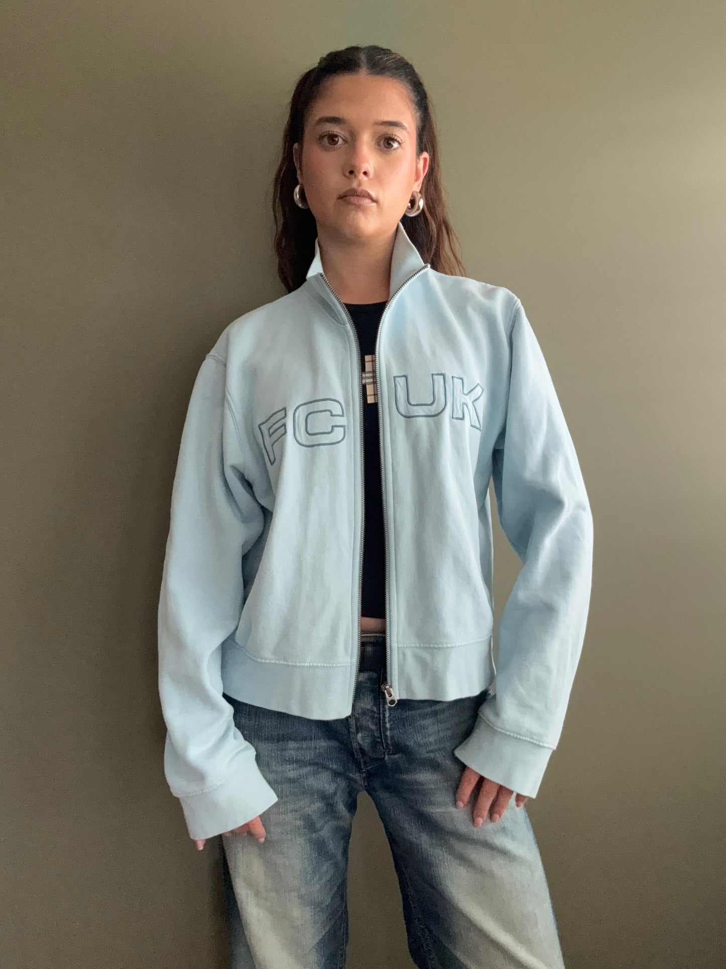 French Connection Zip Jumper (XL)