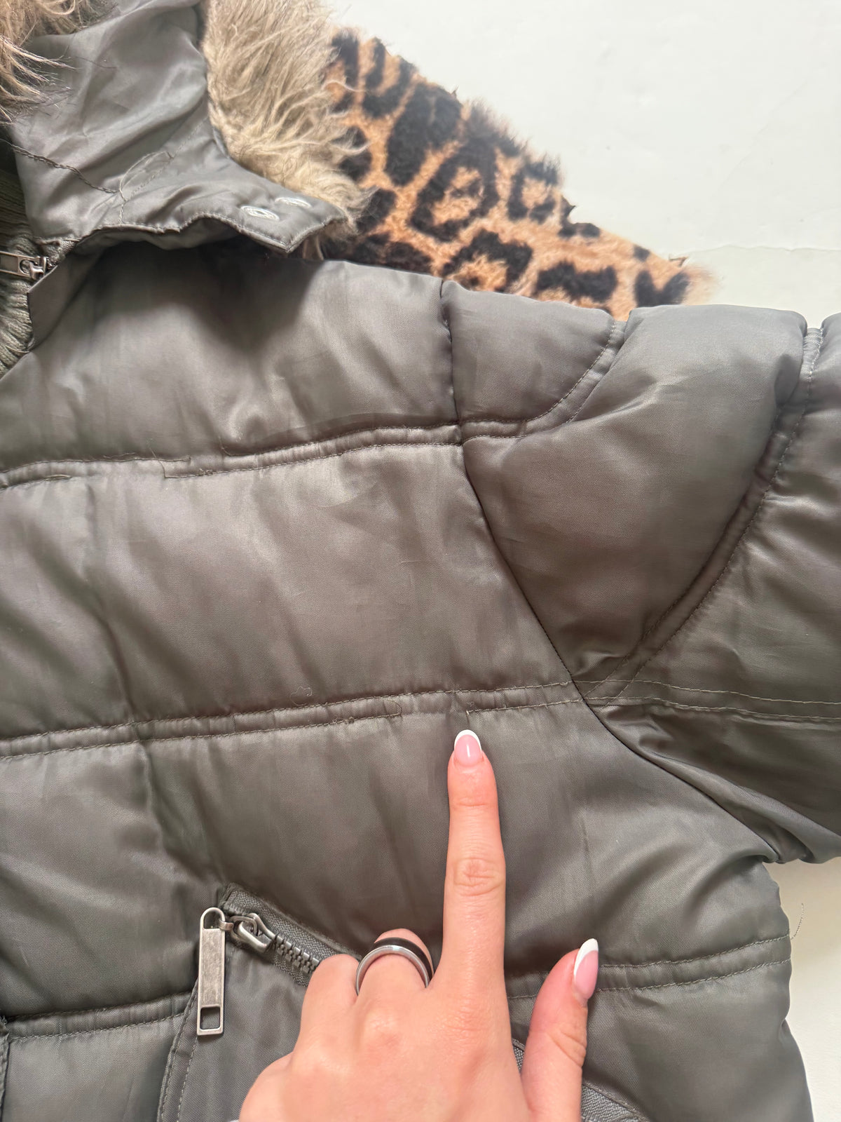 Y2K Puffer Jacket (UK14)
