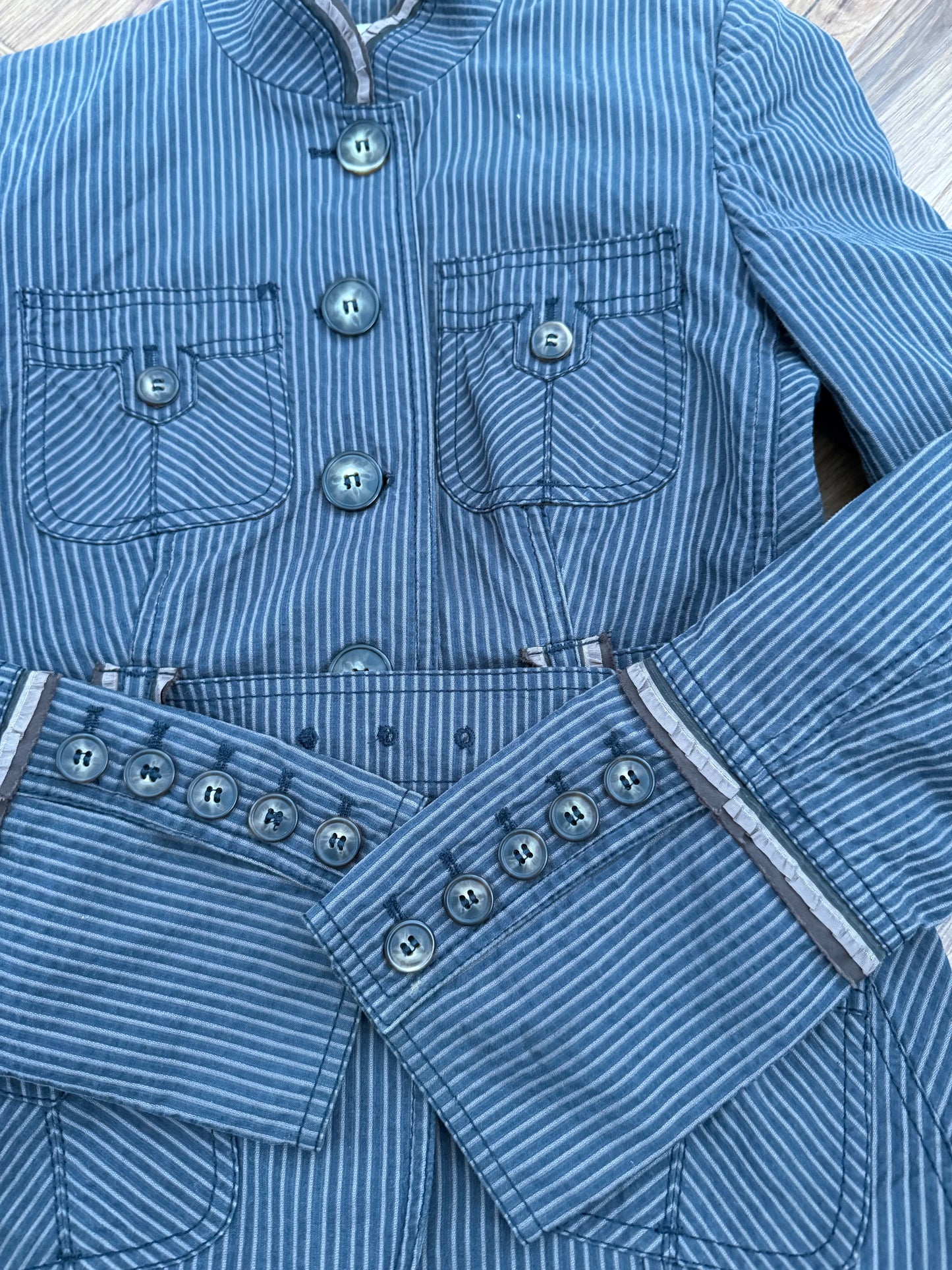 Karen Millen Pinstripe Jacket (UK10)