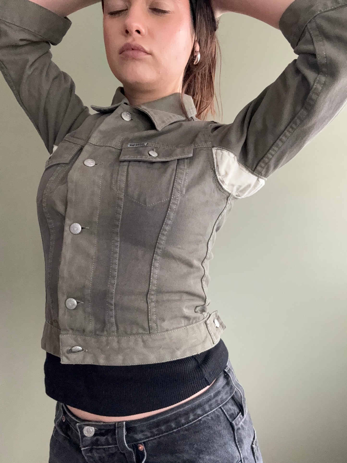 Khaki Diesel Jacket (S)