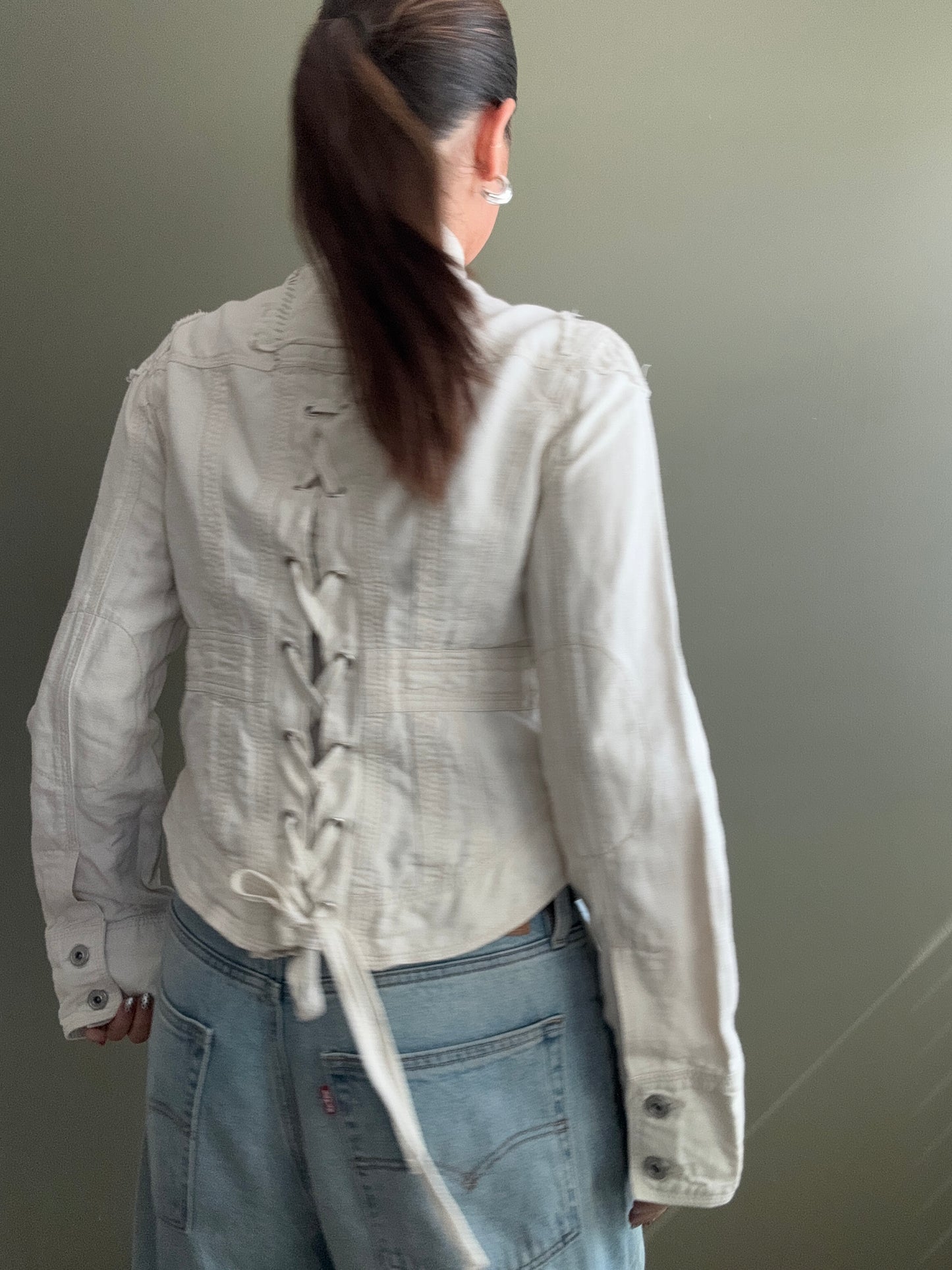 2000s Corset Jacket (UK14)