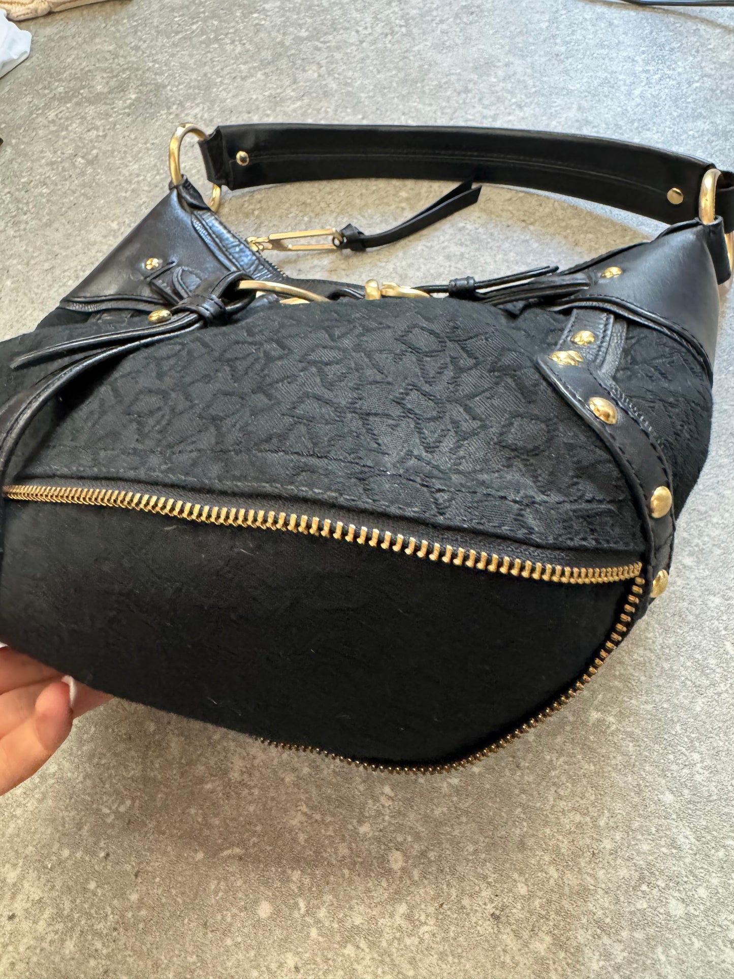 DKNY Buckle Shoulder Bag