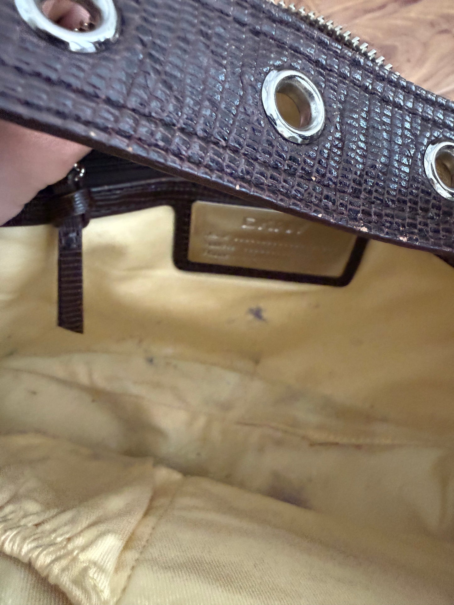 DKNY Monogram Shoulder Bag