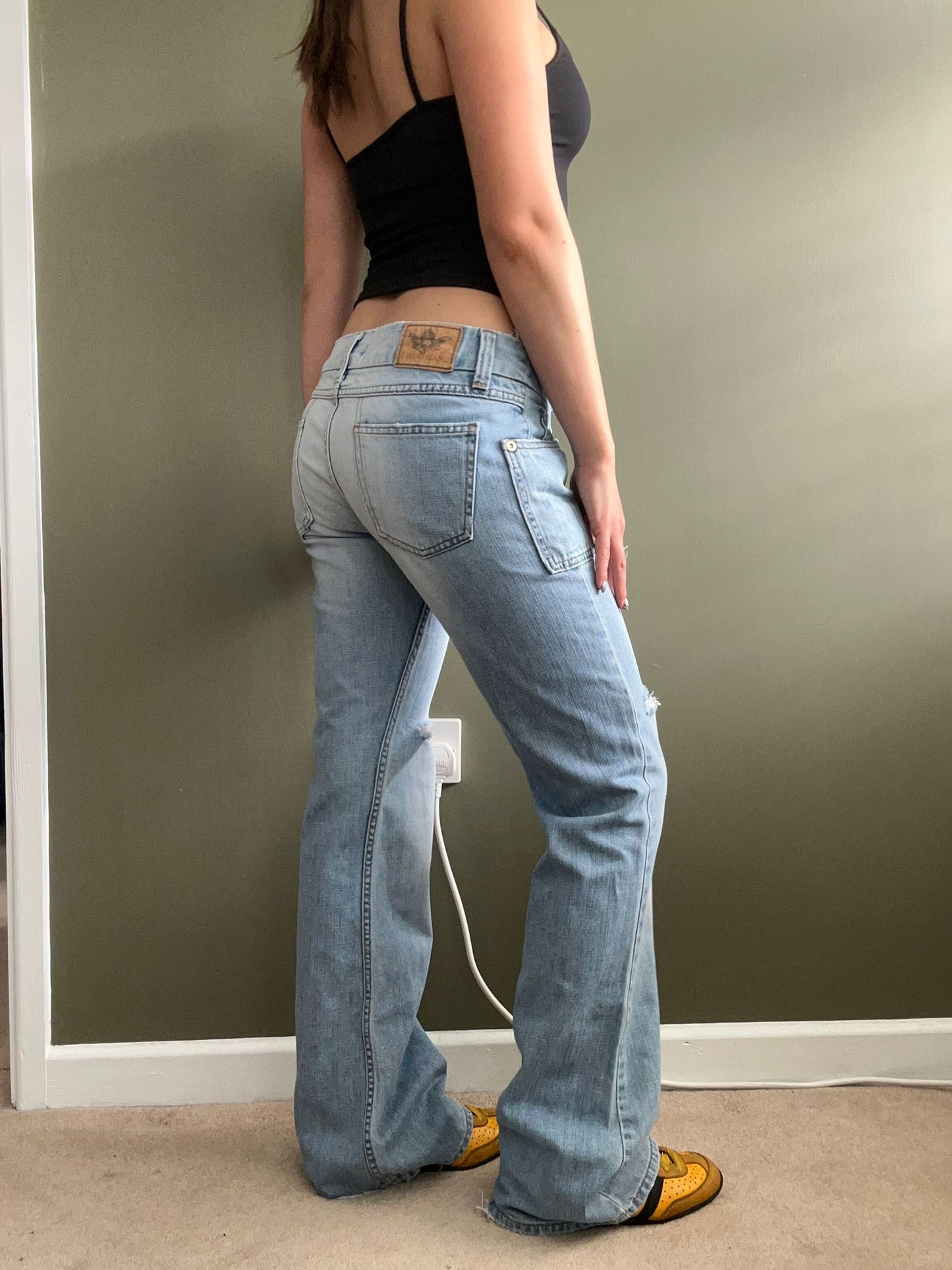 Y2K Distressed Jeans (UK10)