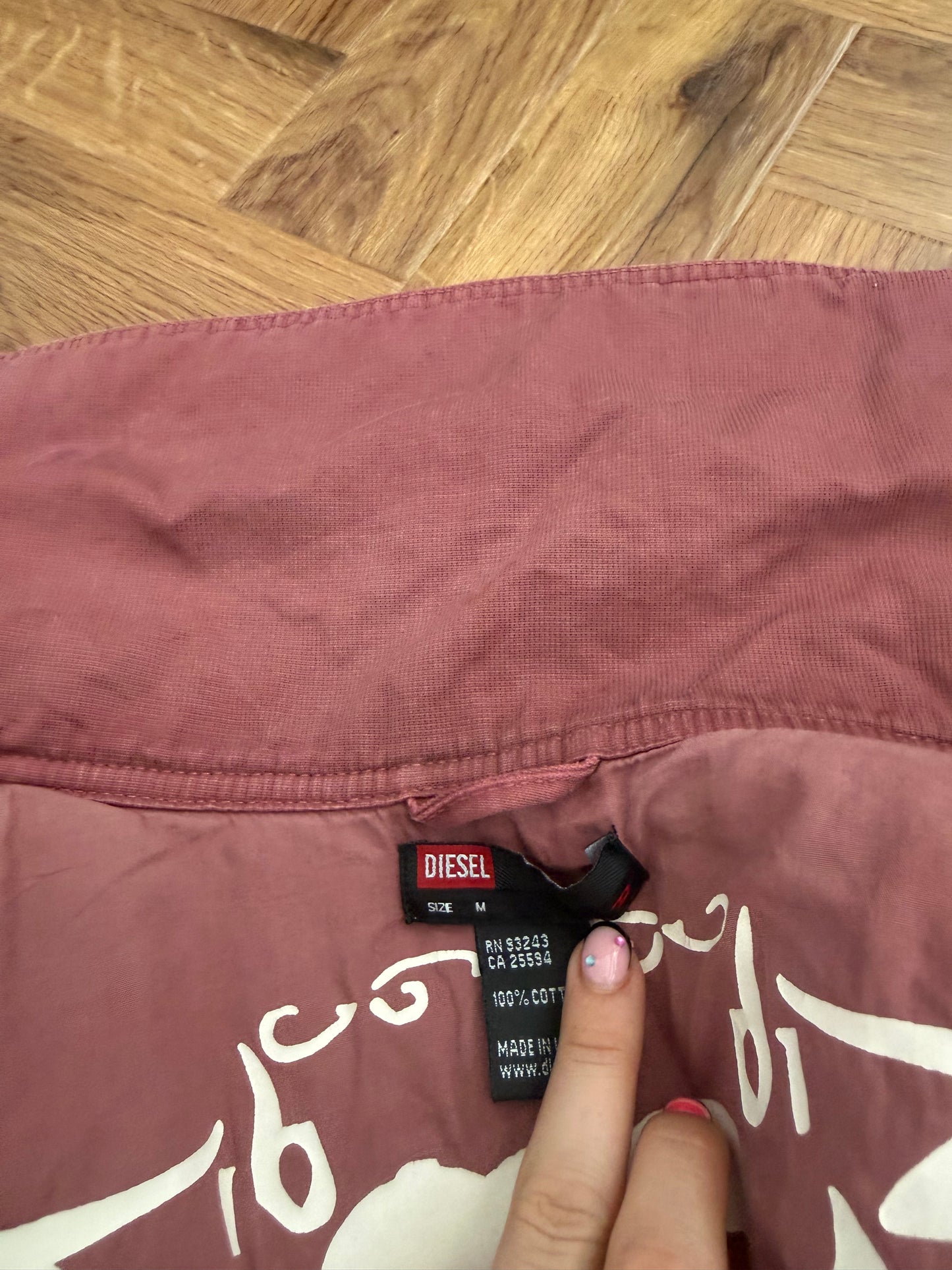 Vintage Diesel Funnel Neck Jacket (M)
