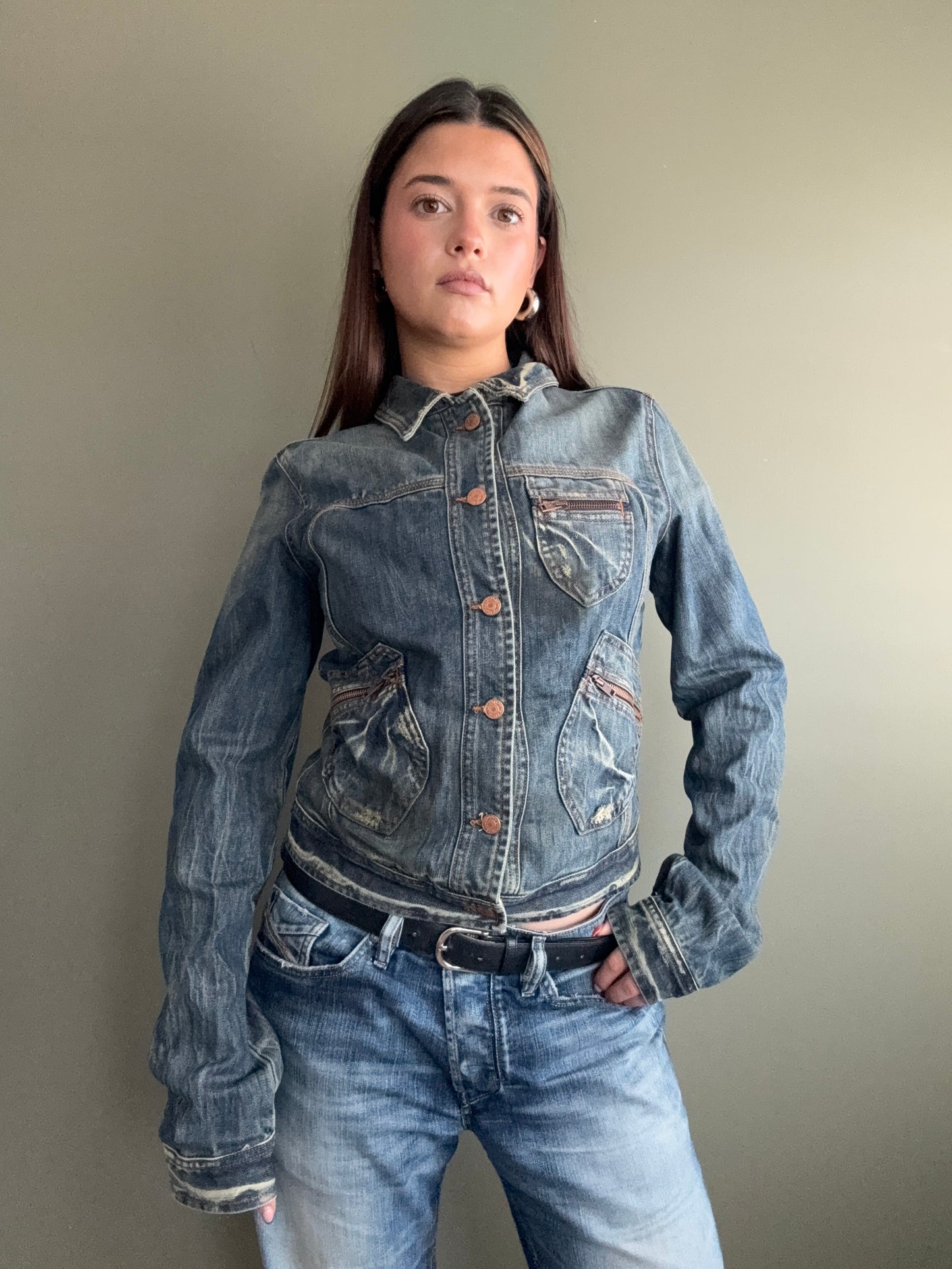 DKNY Denim Jacket (M)