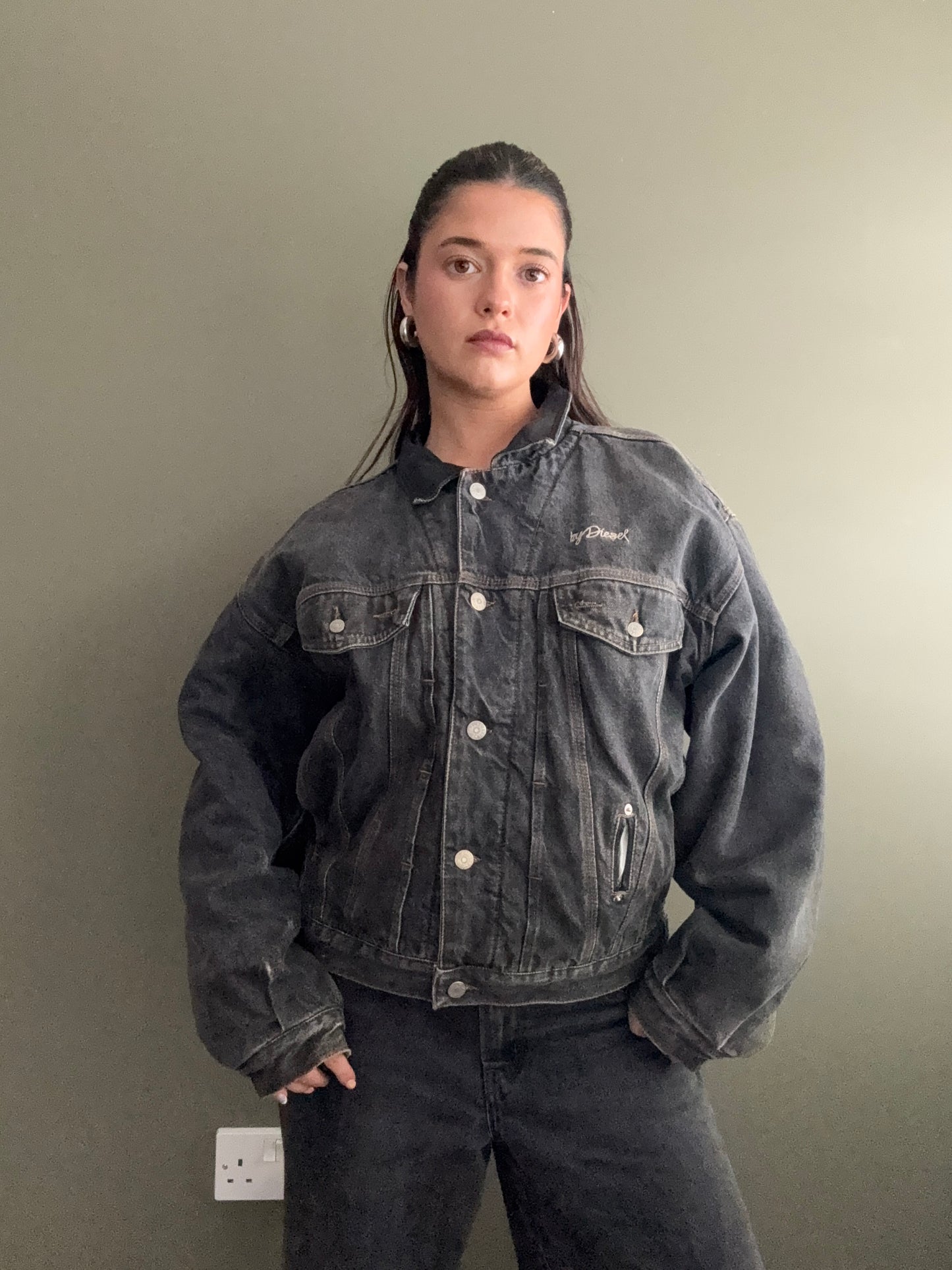 Vintage Diesel Denim Jacket (M)