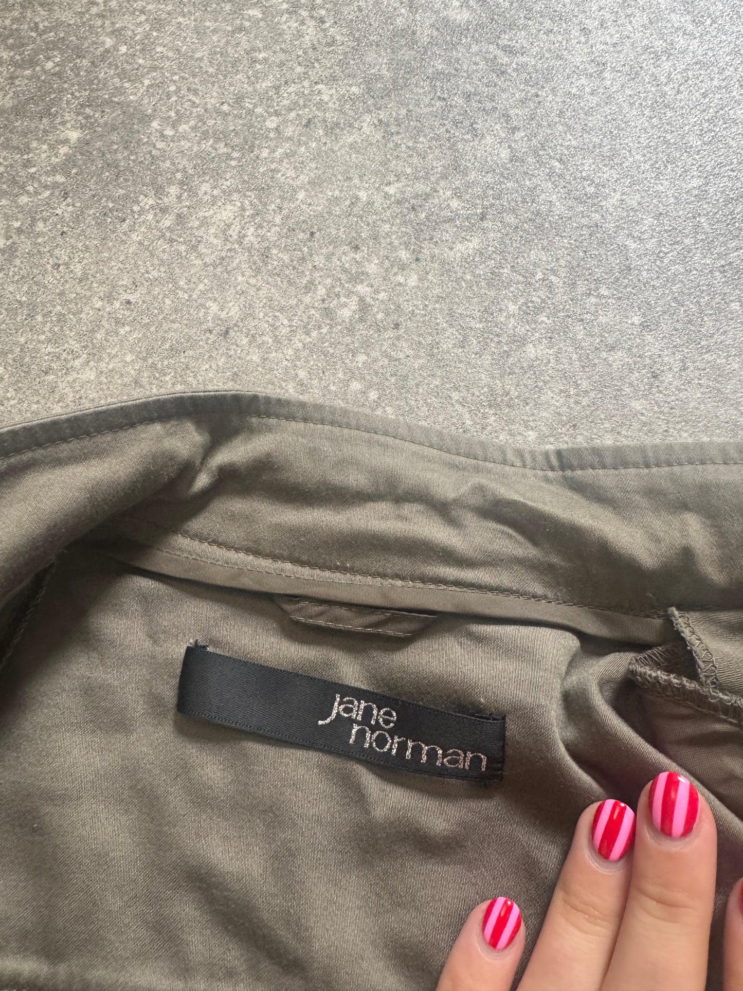 Jane Norman Khaki Jacket (UK8)
