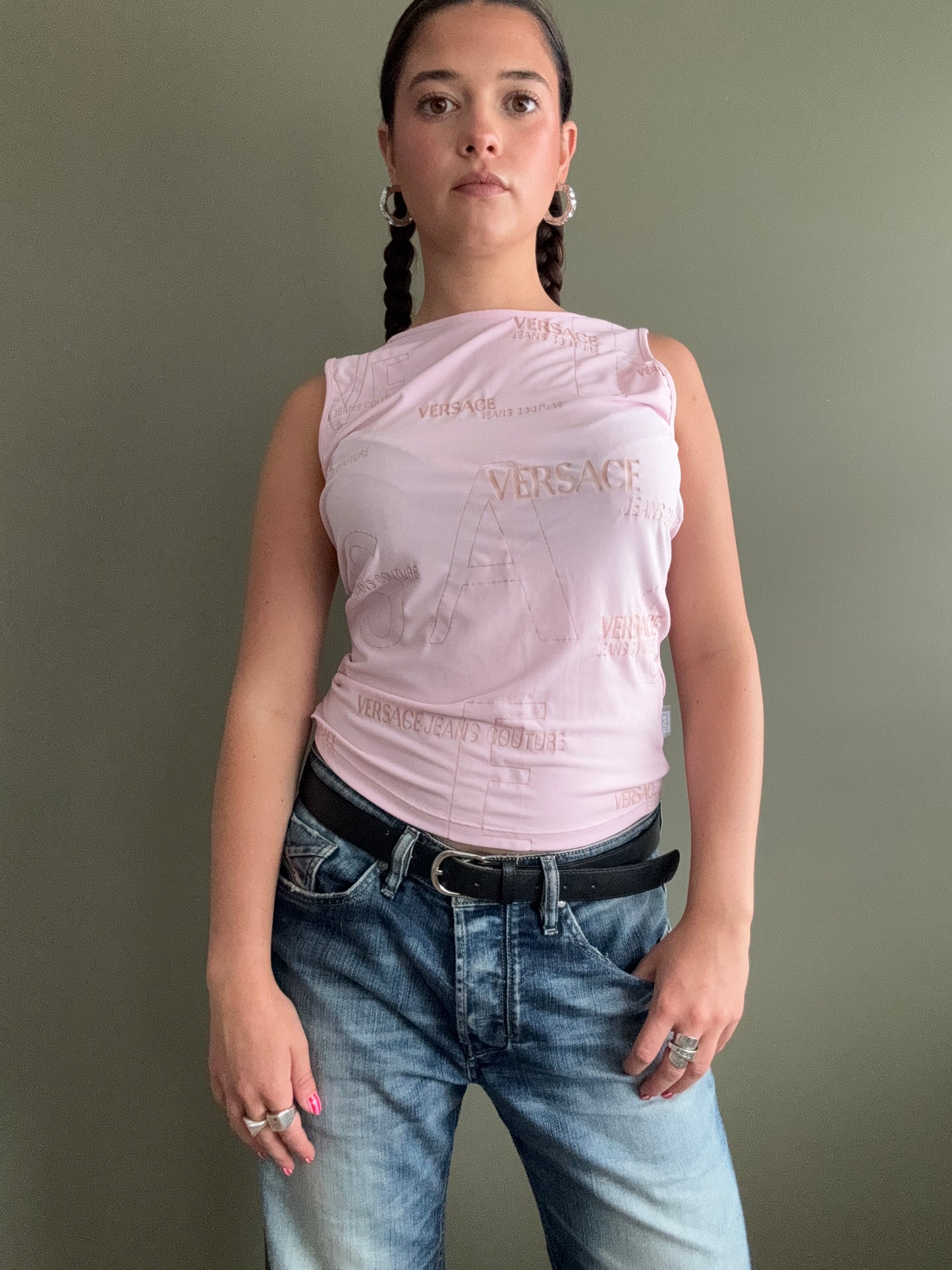 Versace Vest Top (M)