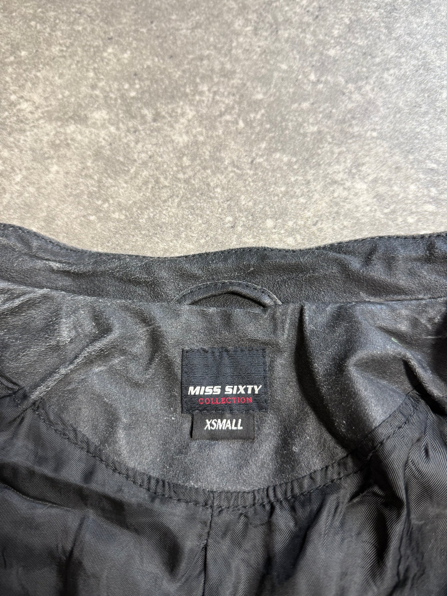 Miss Sixty Leather Jacket (XS)