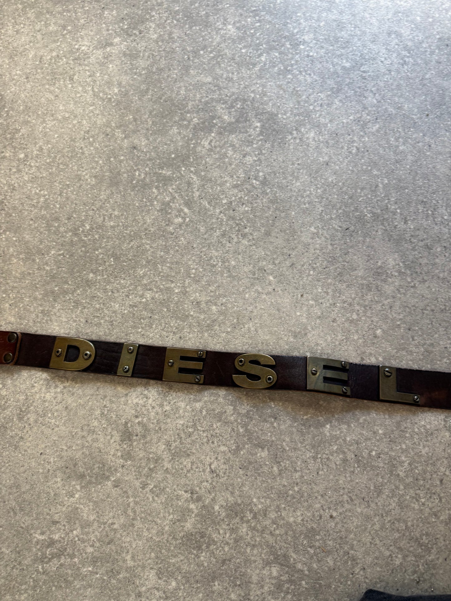 Vintage Diesel Leather Belt