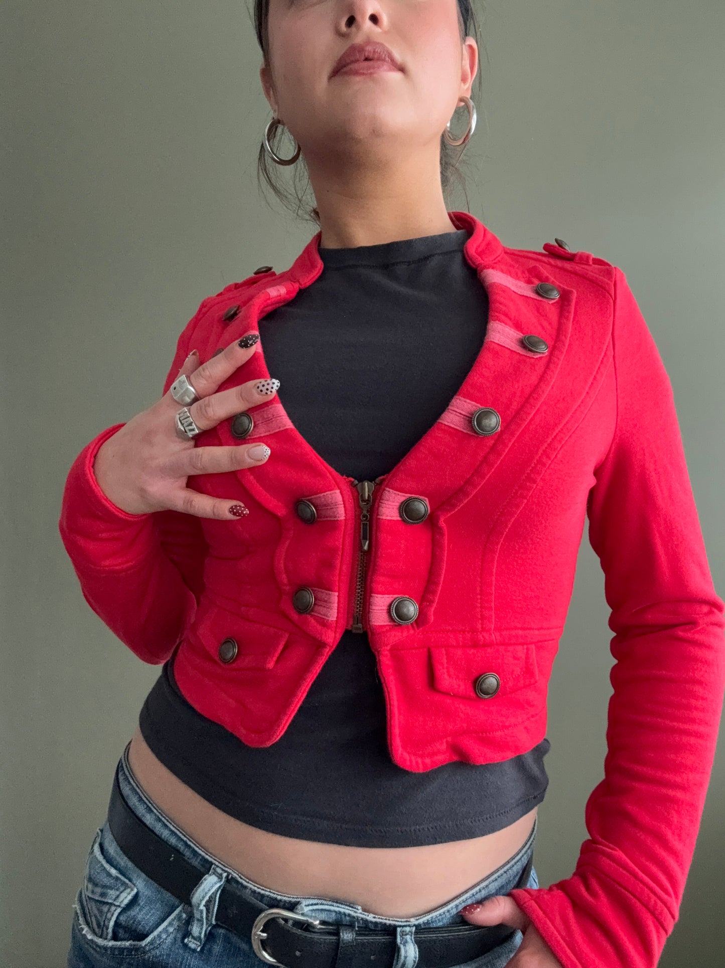 Jane Norman Military Jumper (UK10)