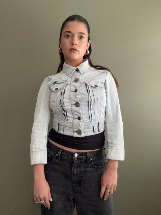 Cropped Denim Jacket (UK10)