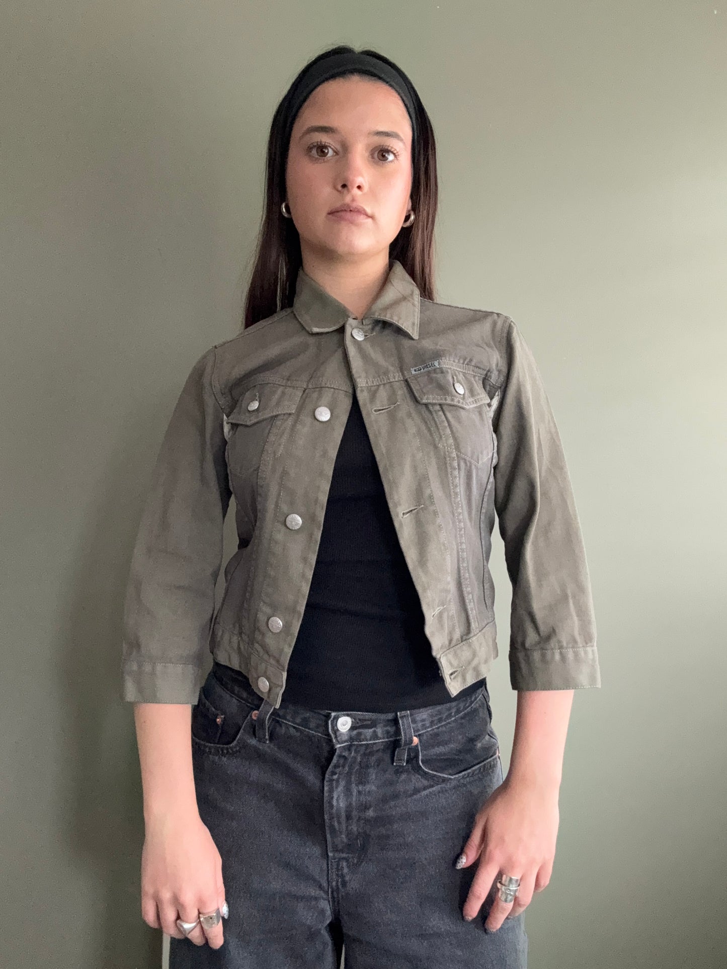 Khaki Diesel Jacket (S)