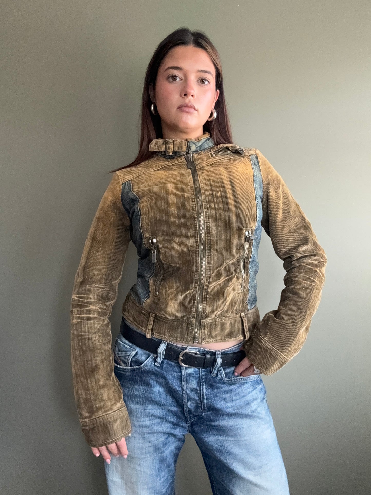 Diesel Corduroy Bomber Jacket (M)