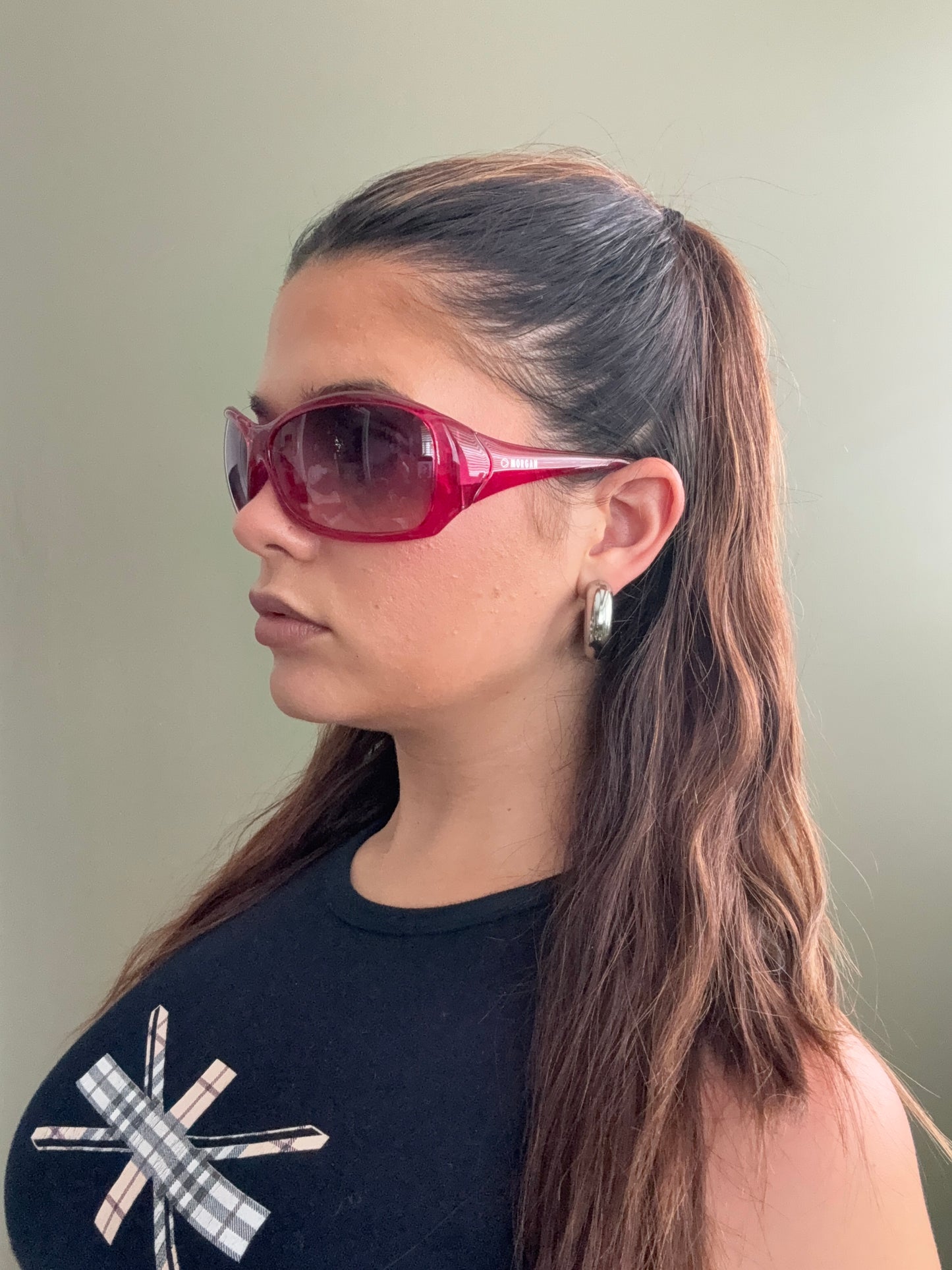 Morgan De Toi Pink Sunglasses