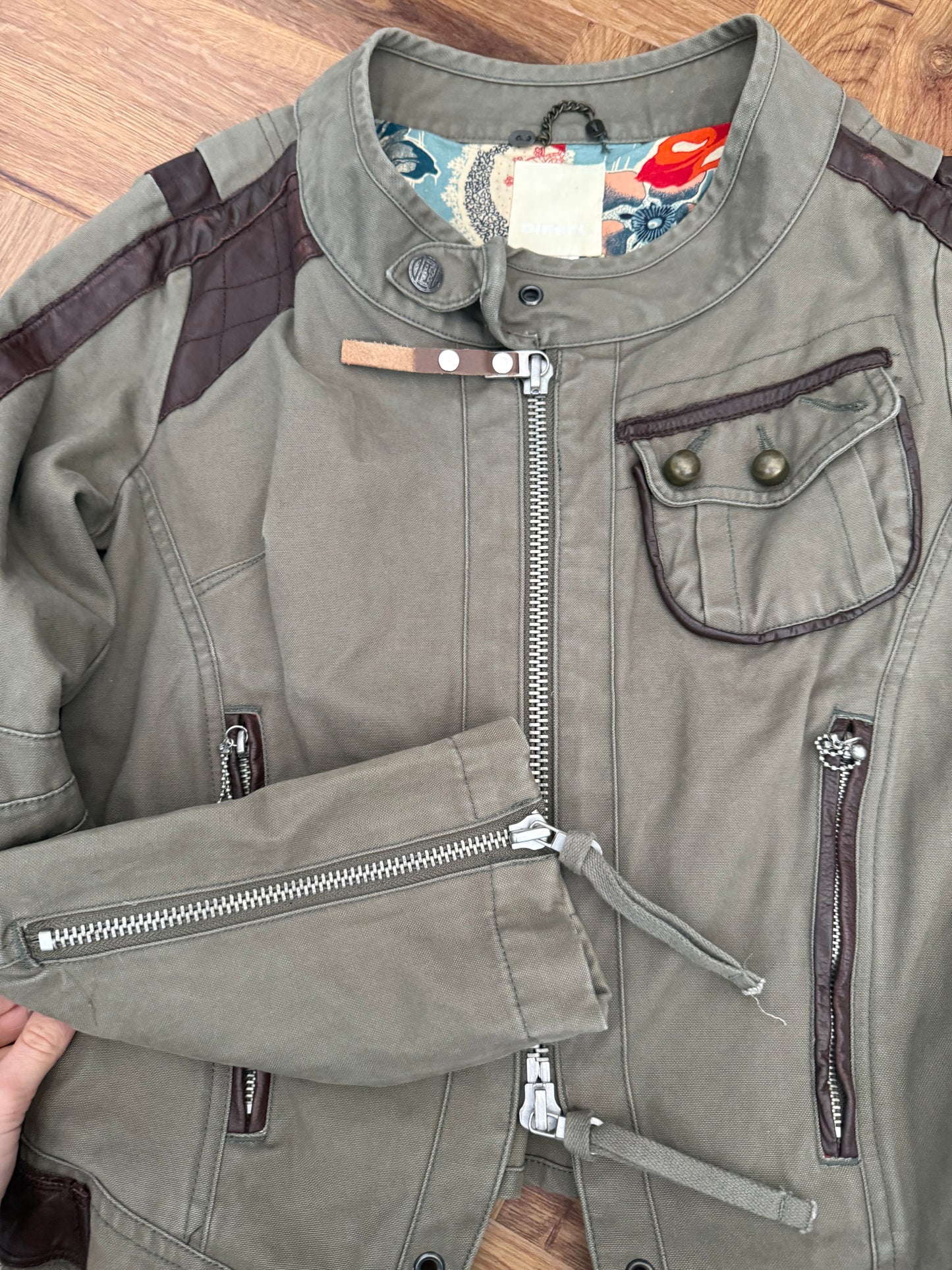 Diesel Fitted Utility Jacket (L)