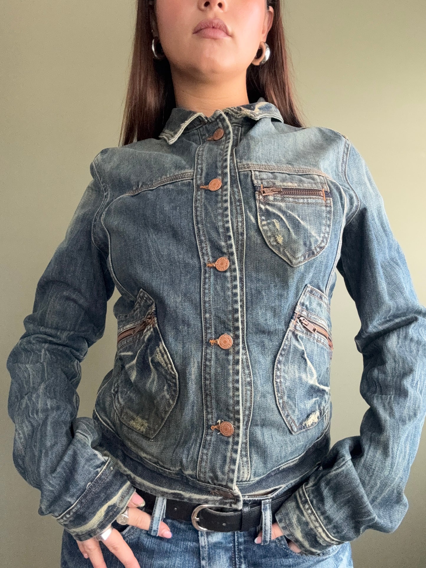 DKNY Denim Jacket (M)