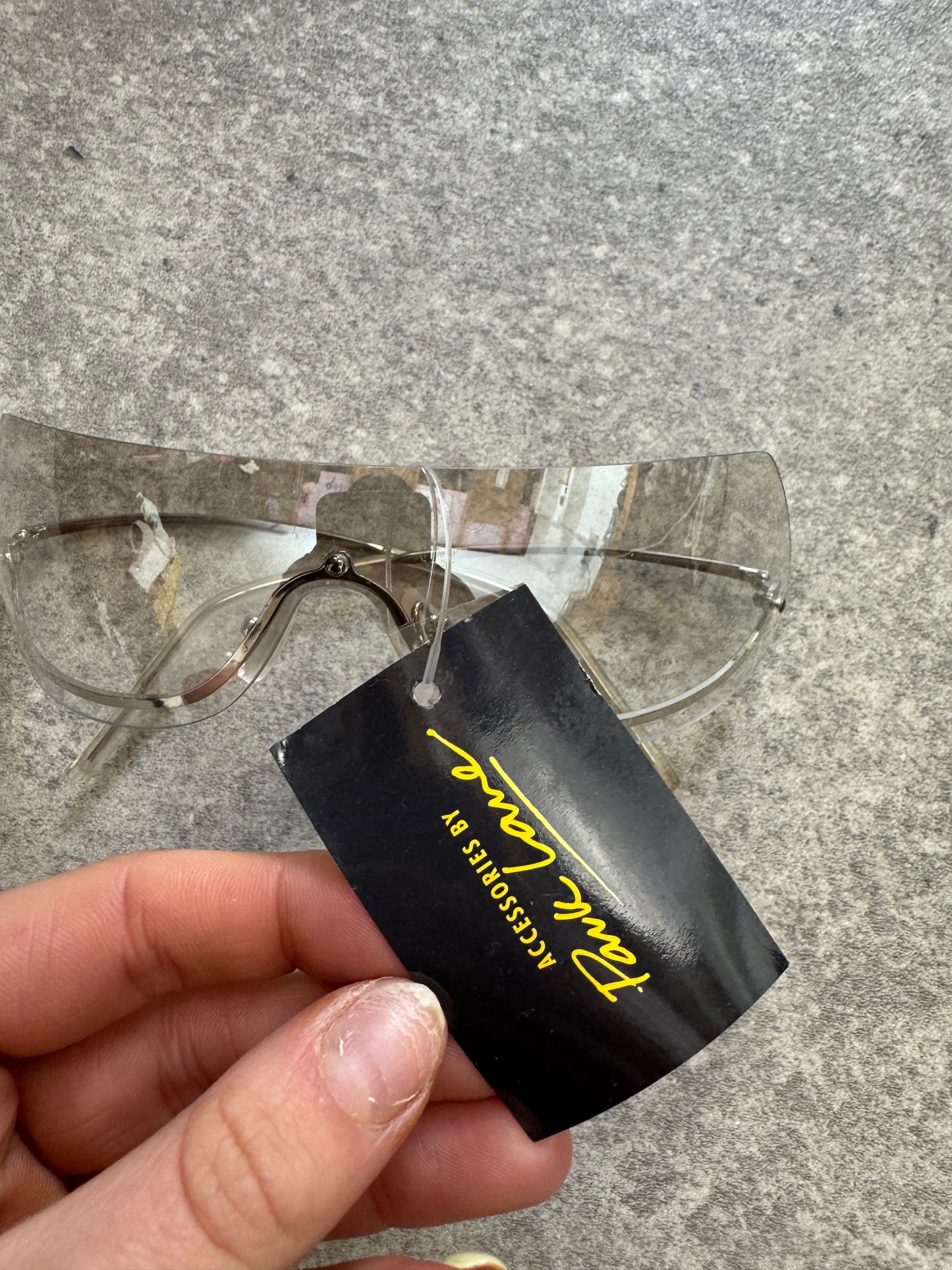 Y2K Clear Sunglasses