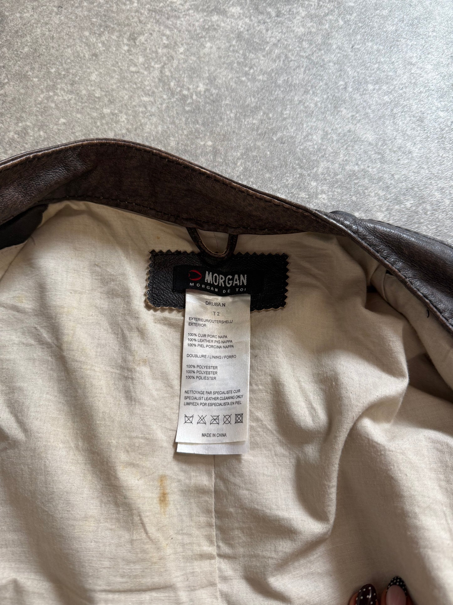 Morgan De Toi Leather Jacket (M)